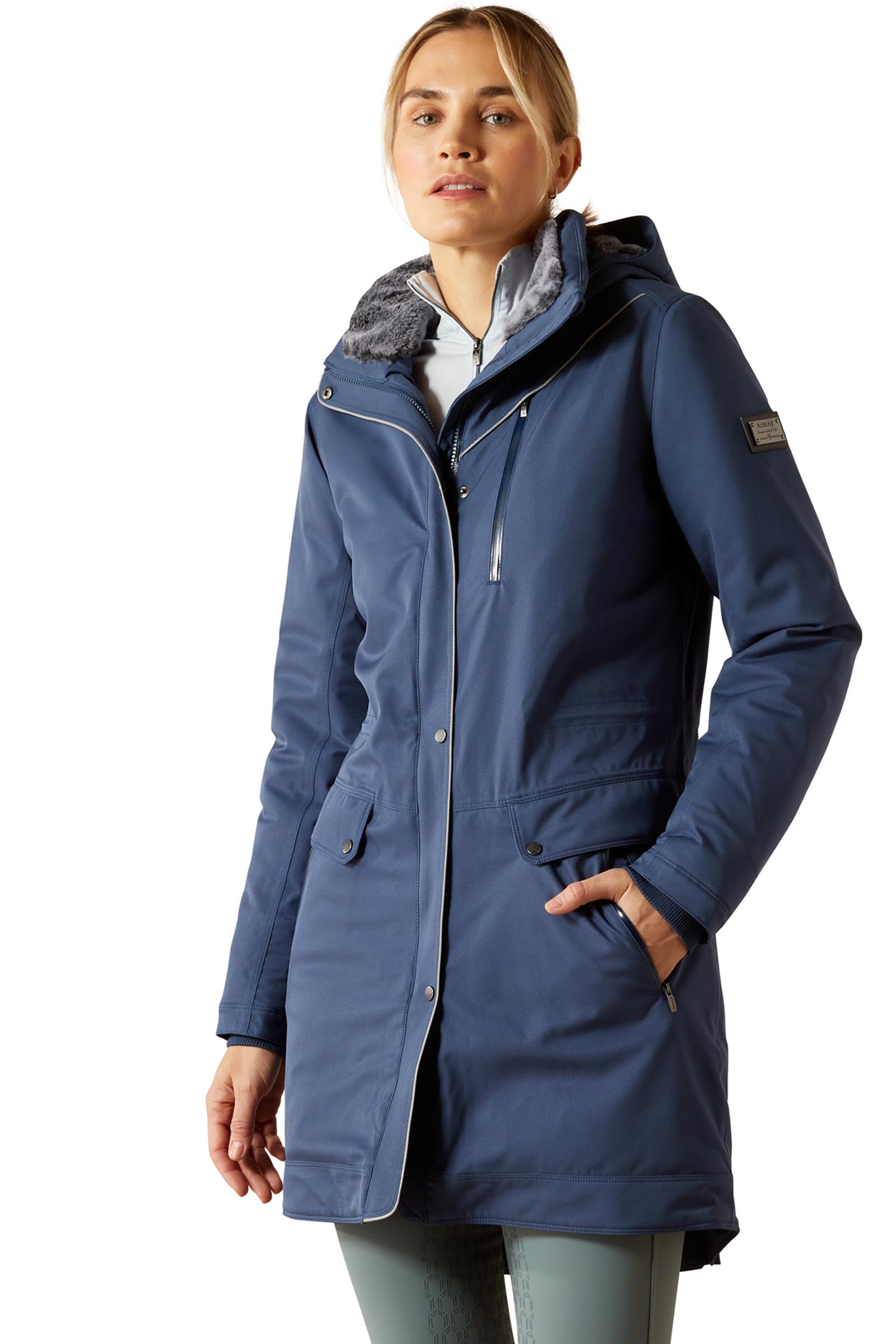 Ariat Tempest Damen Wasserdichter Gef&uuml;tterter Parka