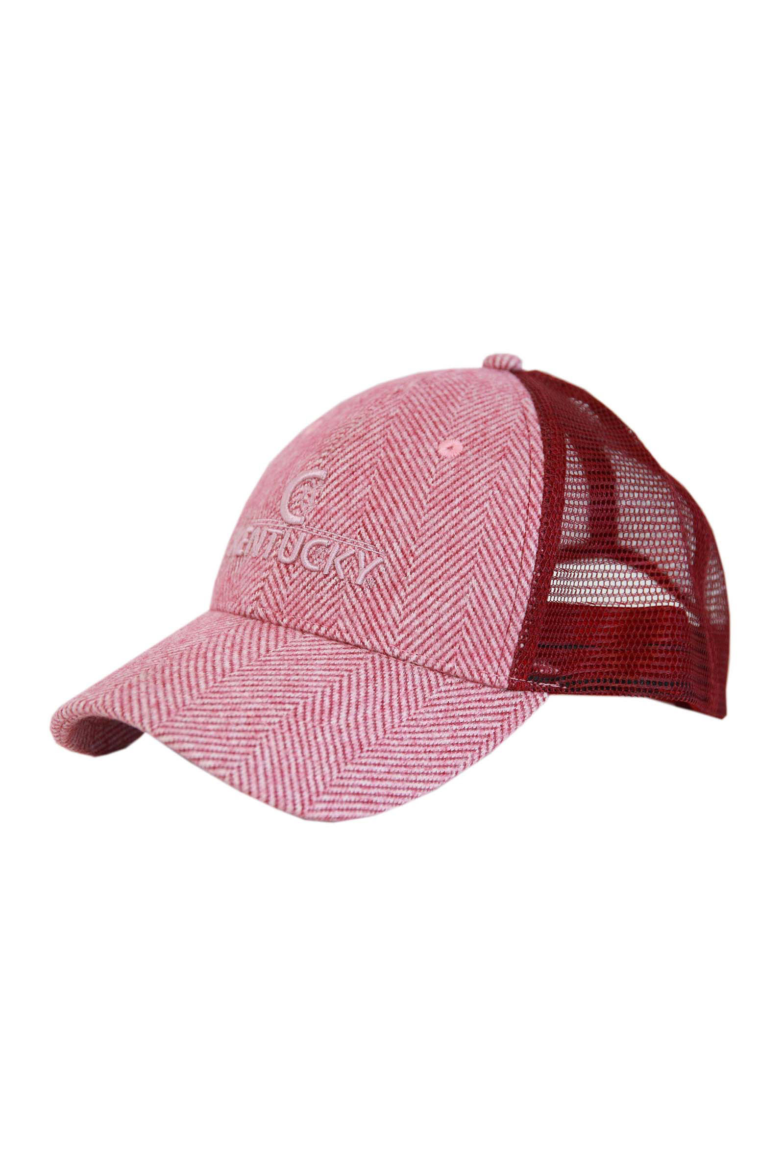 Light Pink Kentucky Horsewear Trucker Cap Wolle