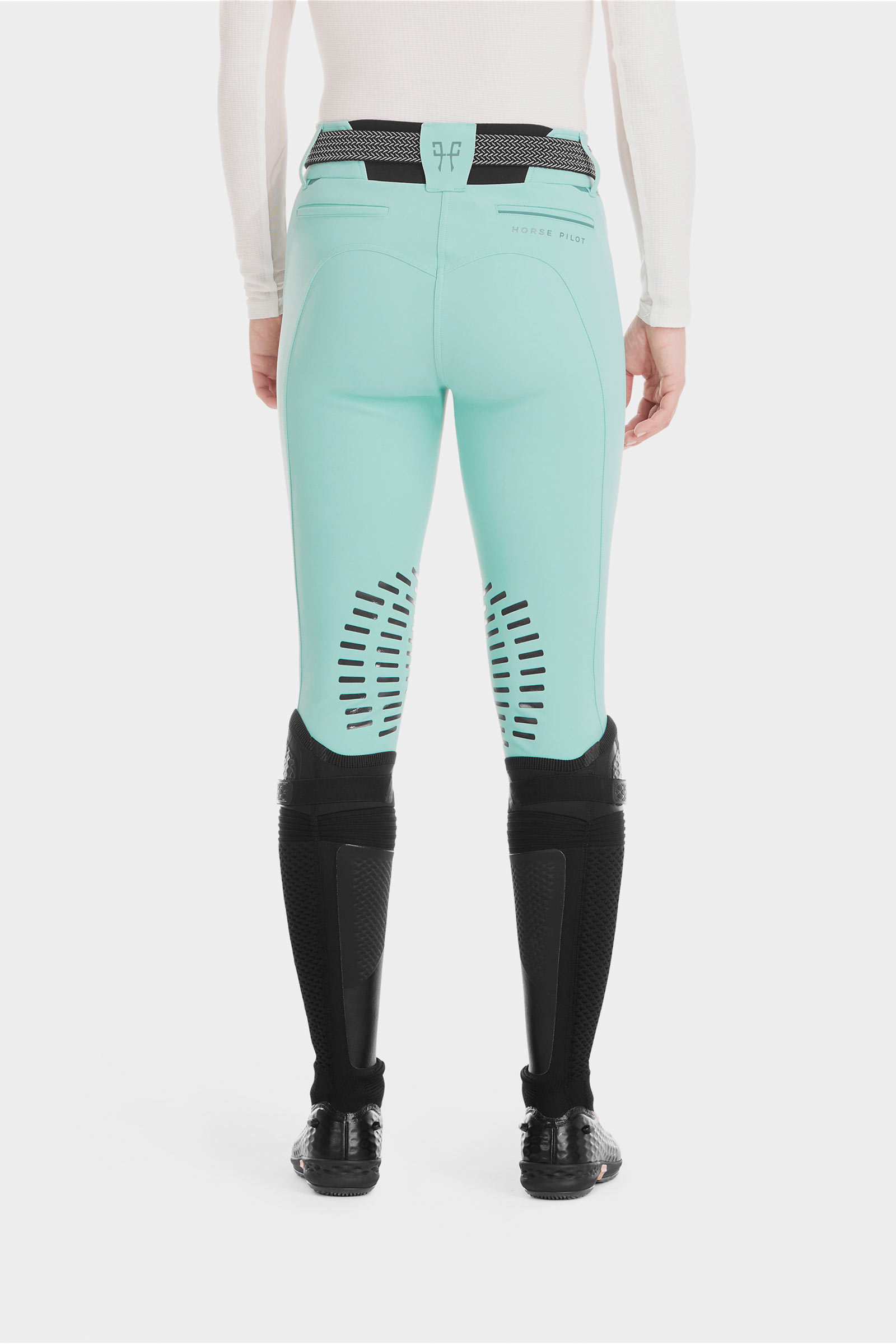 Sea-Green Horse Pilot X-Design Damenreithose