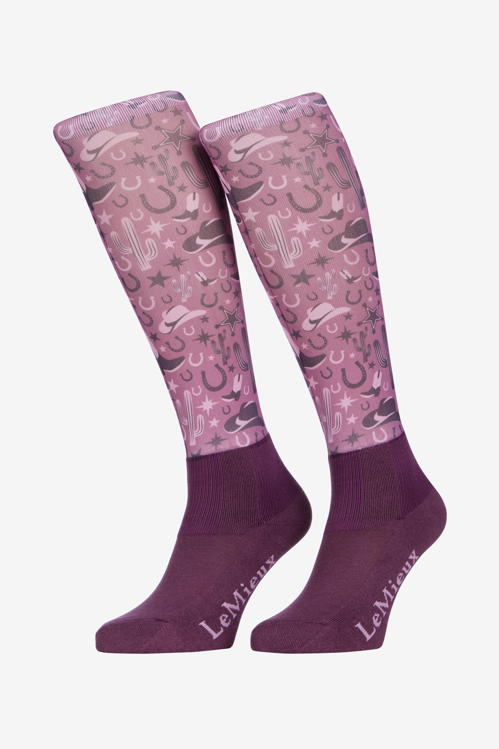 Western LeMieux Footsie Socken