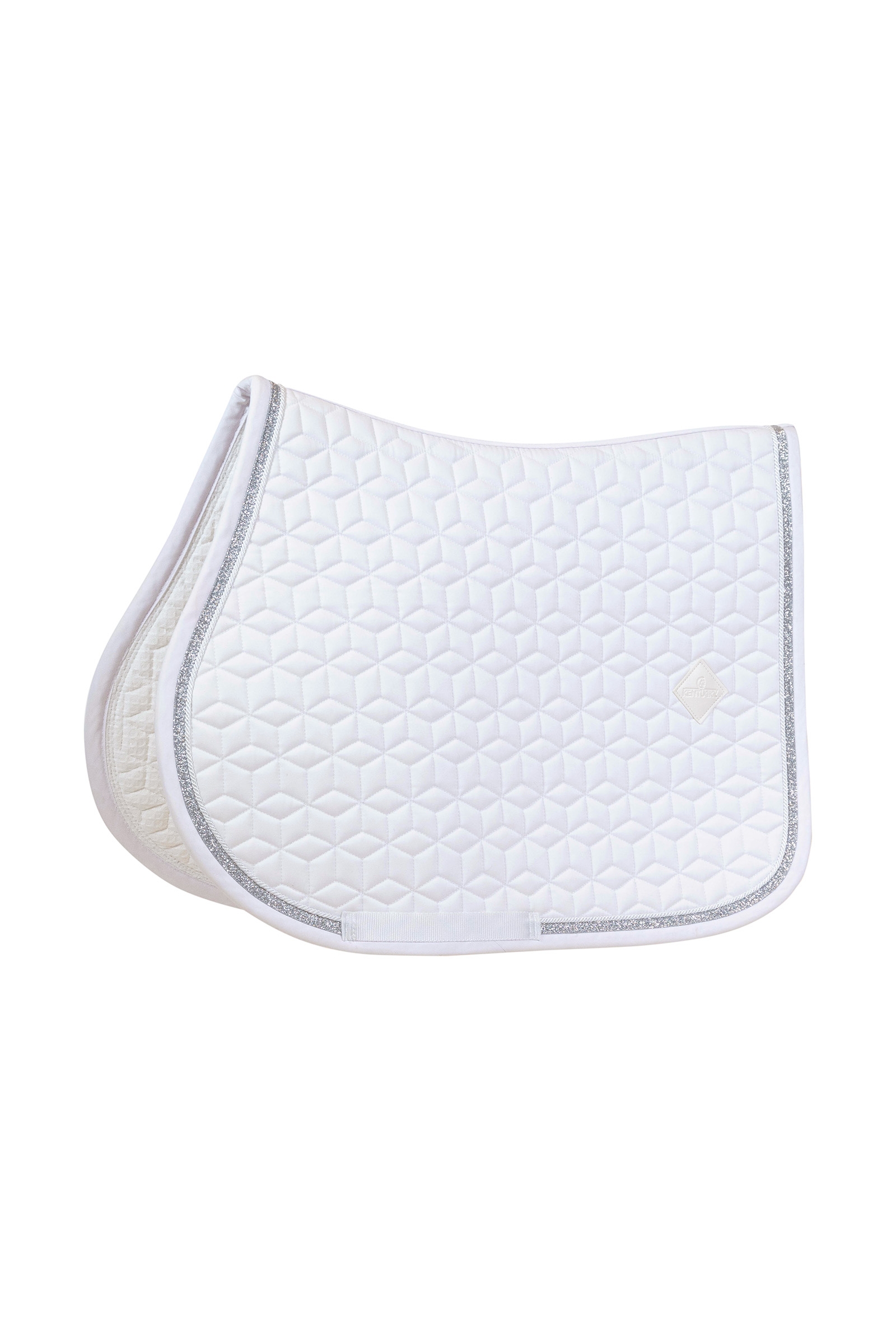 white/white Kentucky Horsewear Glitzer Spring Schabracke