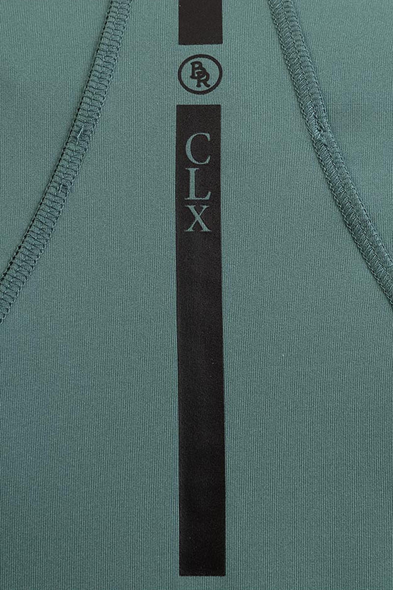 BR CLX Damen Langarm Zip Up Shirt