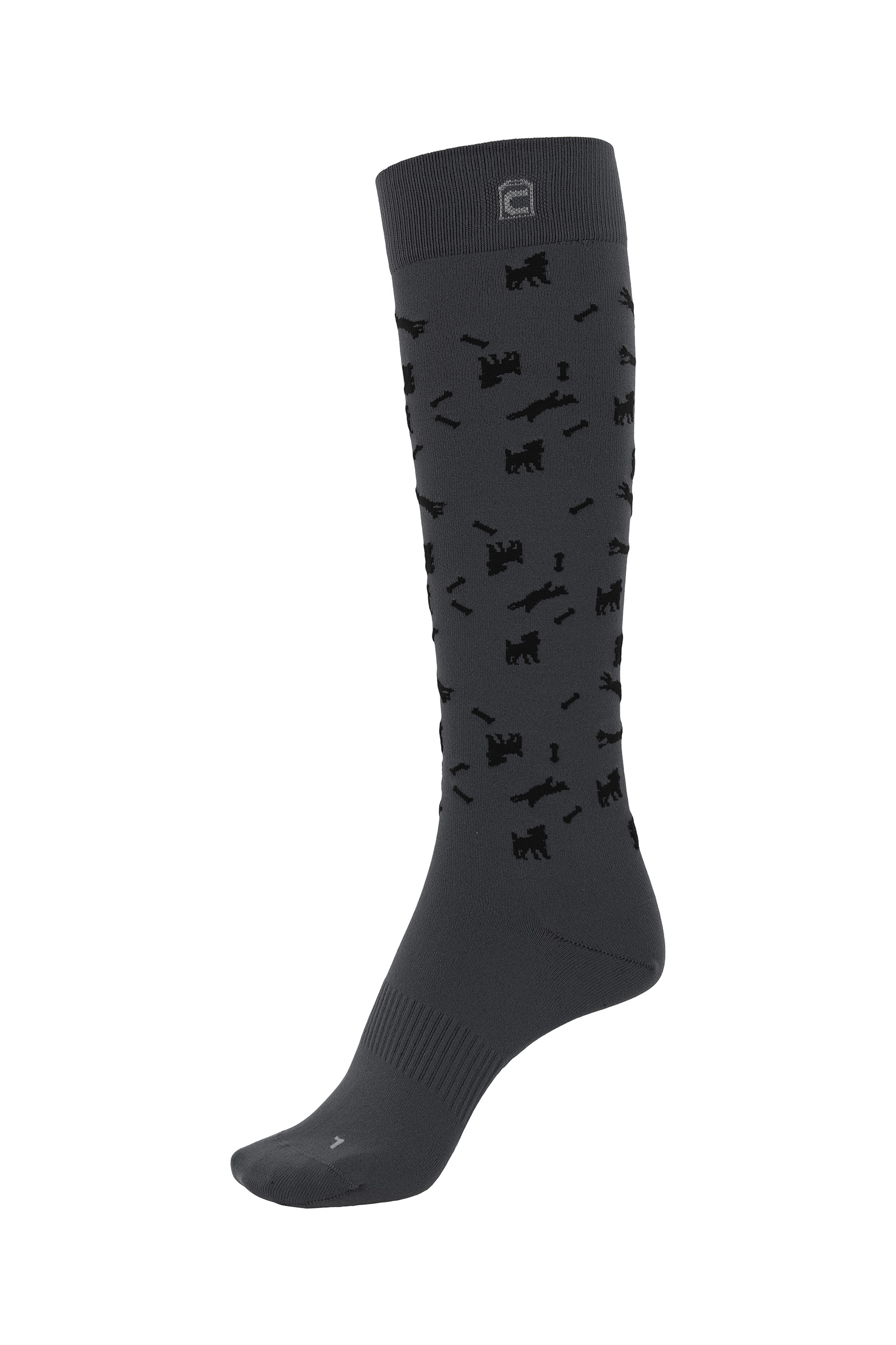 Graphite Dark grey Cavallo CAVALSELBY Reitsocken