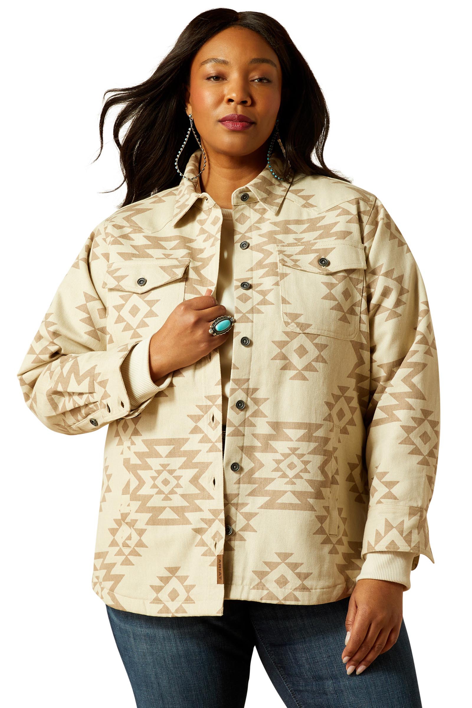 Ariat Clovis Damen isolierte Shirt-Jacke