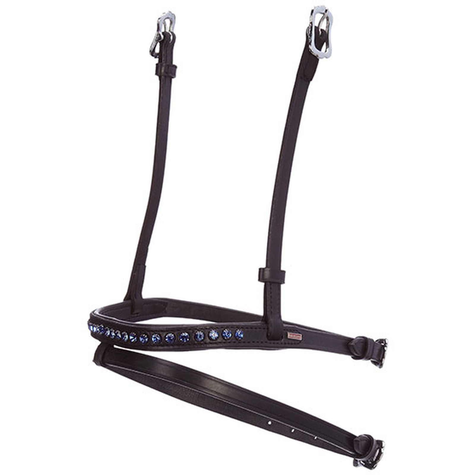 Karlslund Kombinierter Nasenriemen mit Kristallen