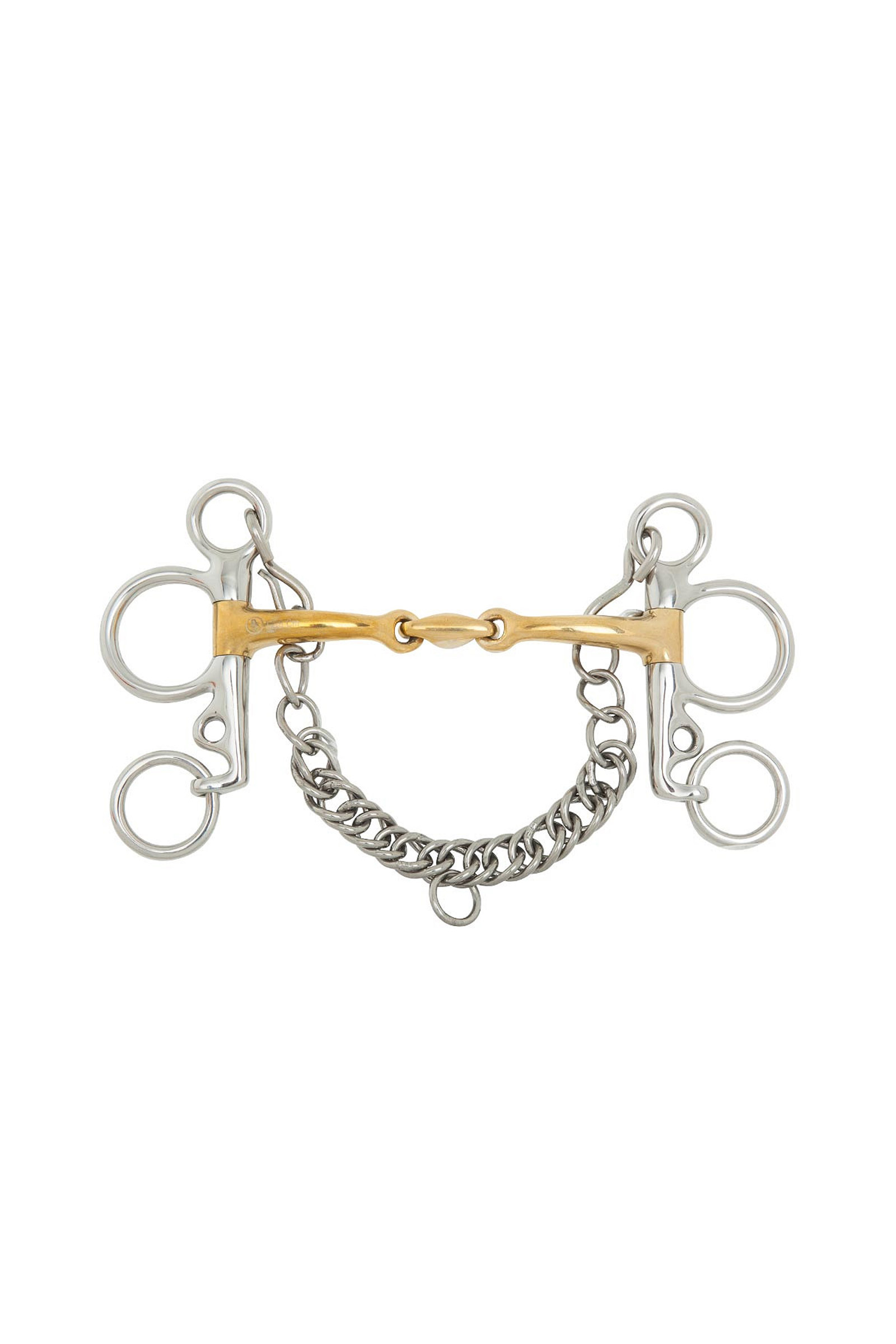 BR Soft Contact Baby Pelham, doppelt gebrochen, 14 mm, Schenkel 102 mm