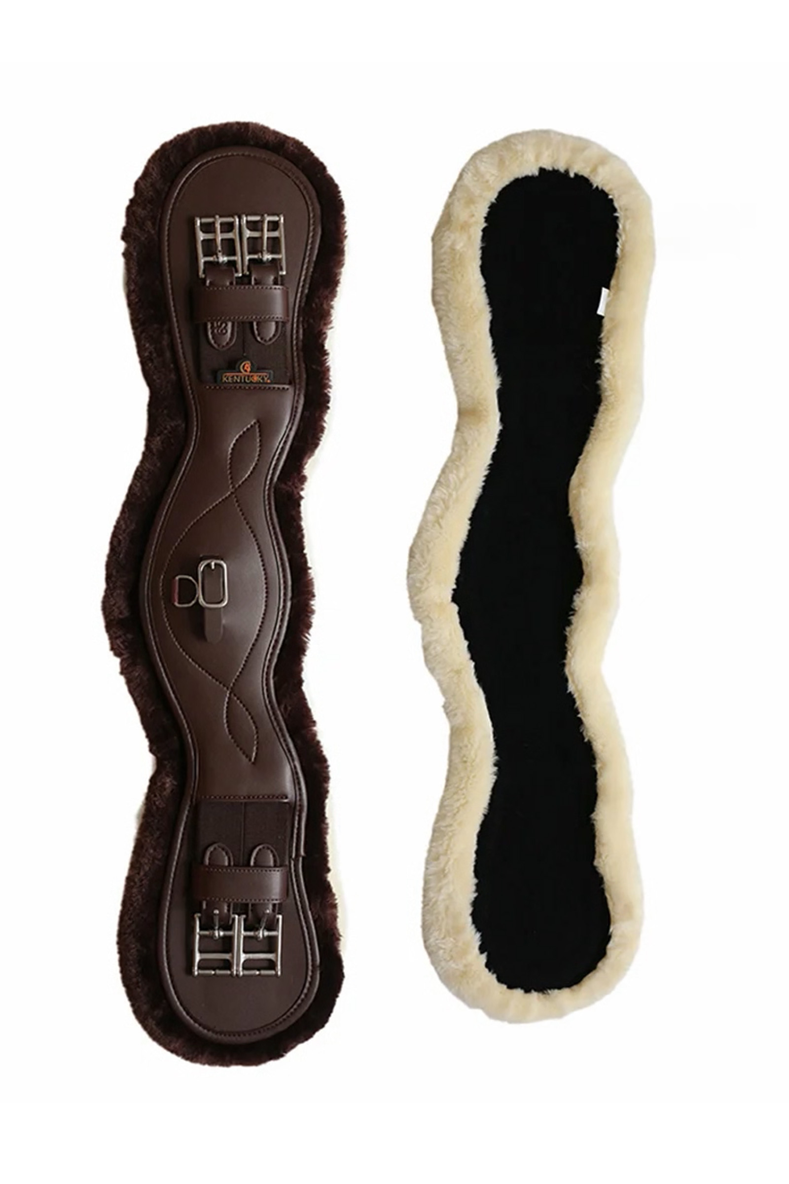 Kentucky Horsewear Lederkurzgurt Sheepskin Dressage
