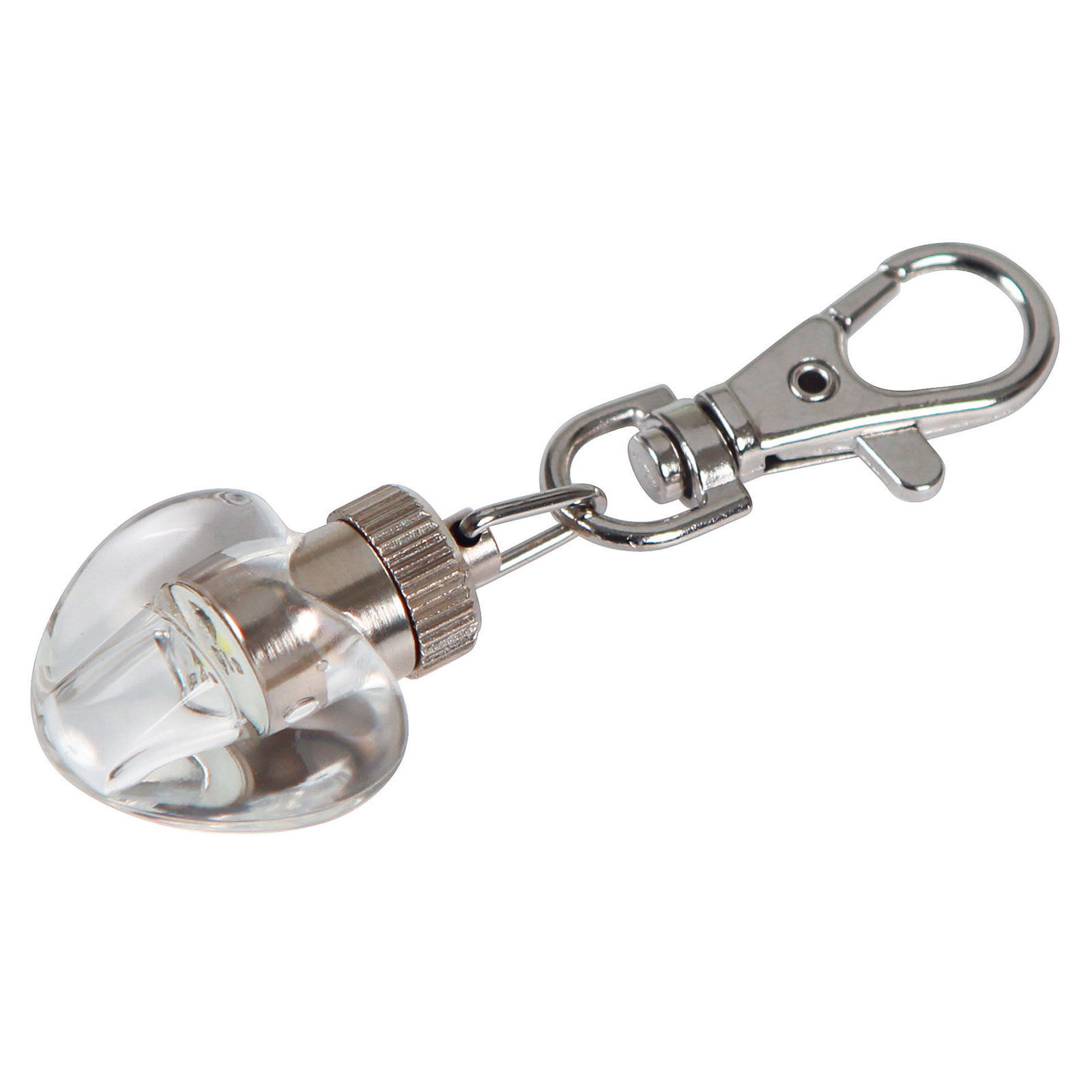 Kerbl Maxi Safe Herz-Leuchtanhänger LED, klar, 3 x 2,5 cm