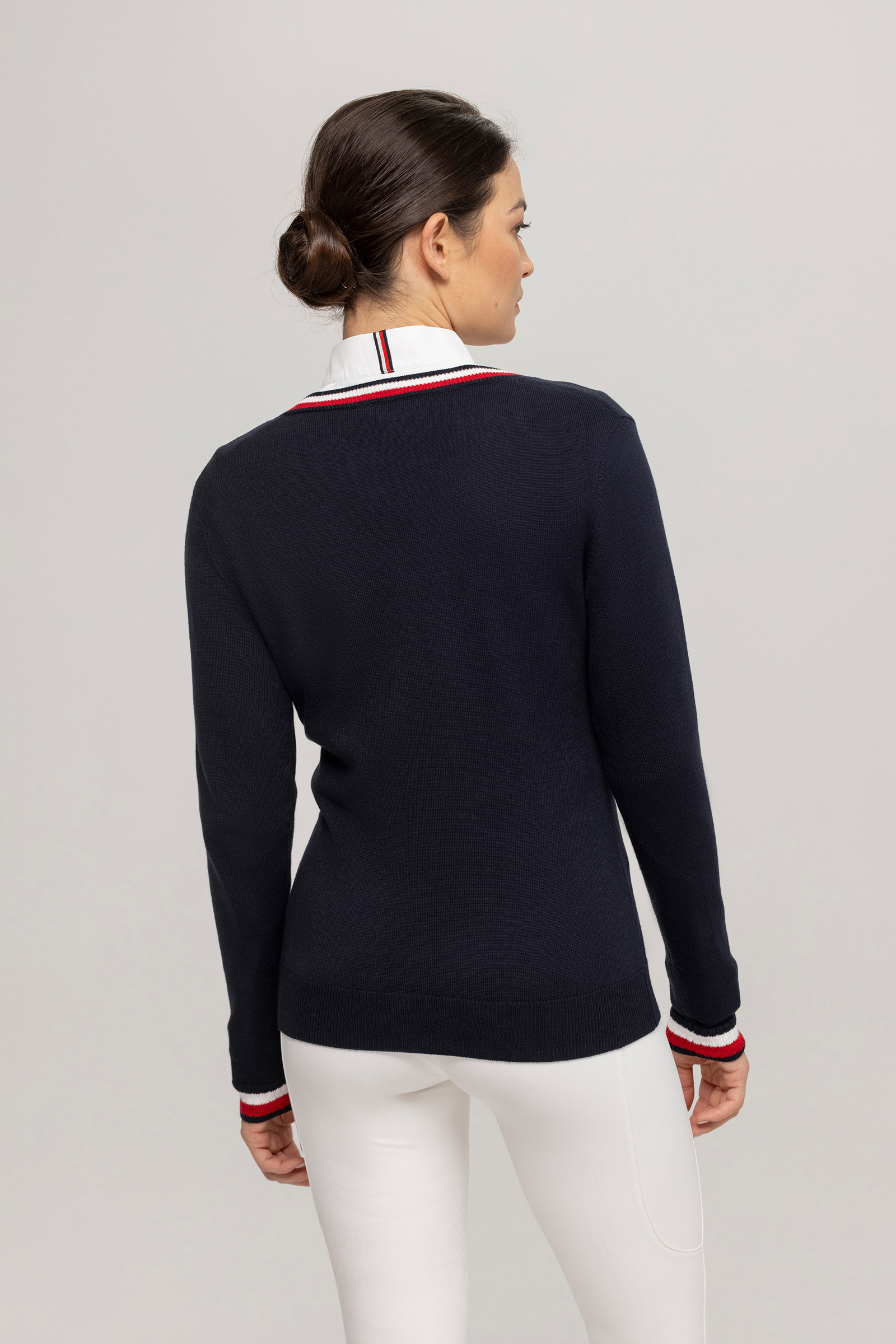 Tommy Hilfiger Equestrian Indiana Damen Pullover mit V-Ausschnitt