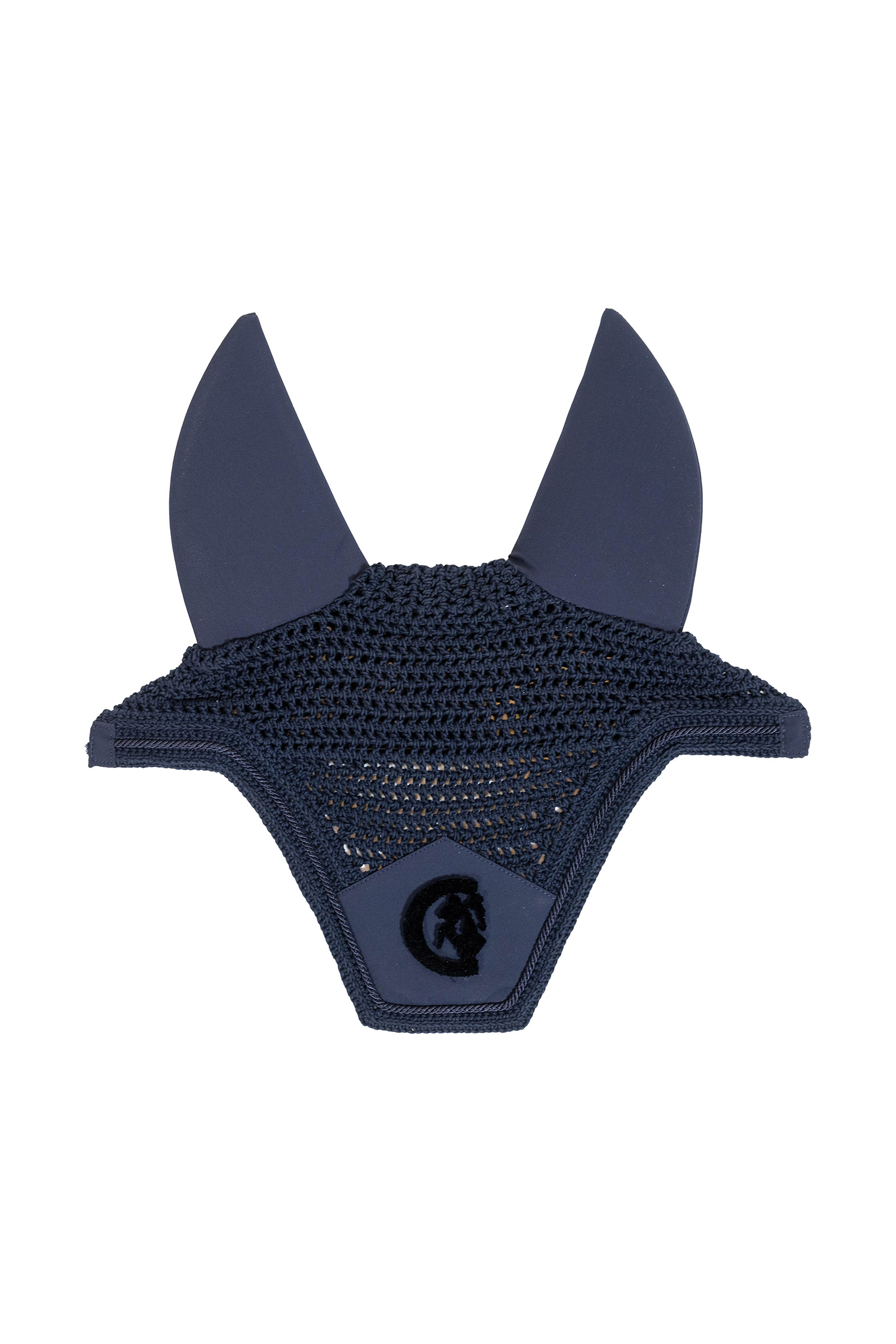 navy Kentucky Horsewear Fly Veil Wellington 3D Logo Ger&auml;uschlos