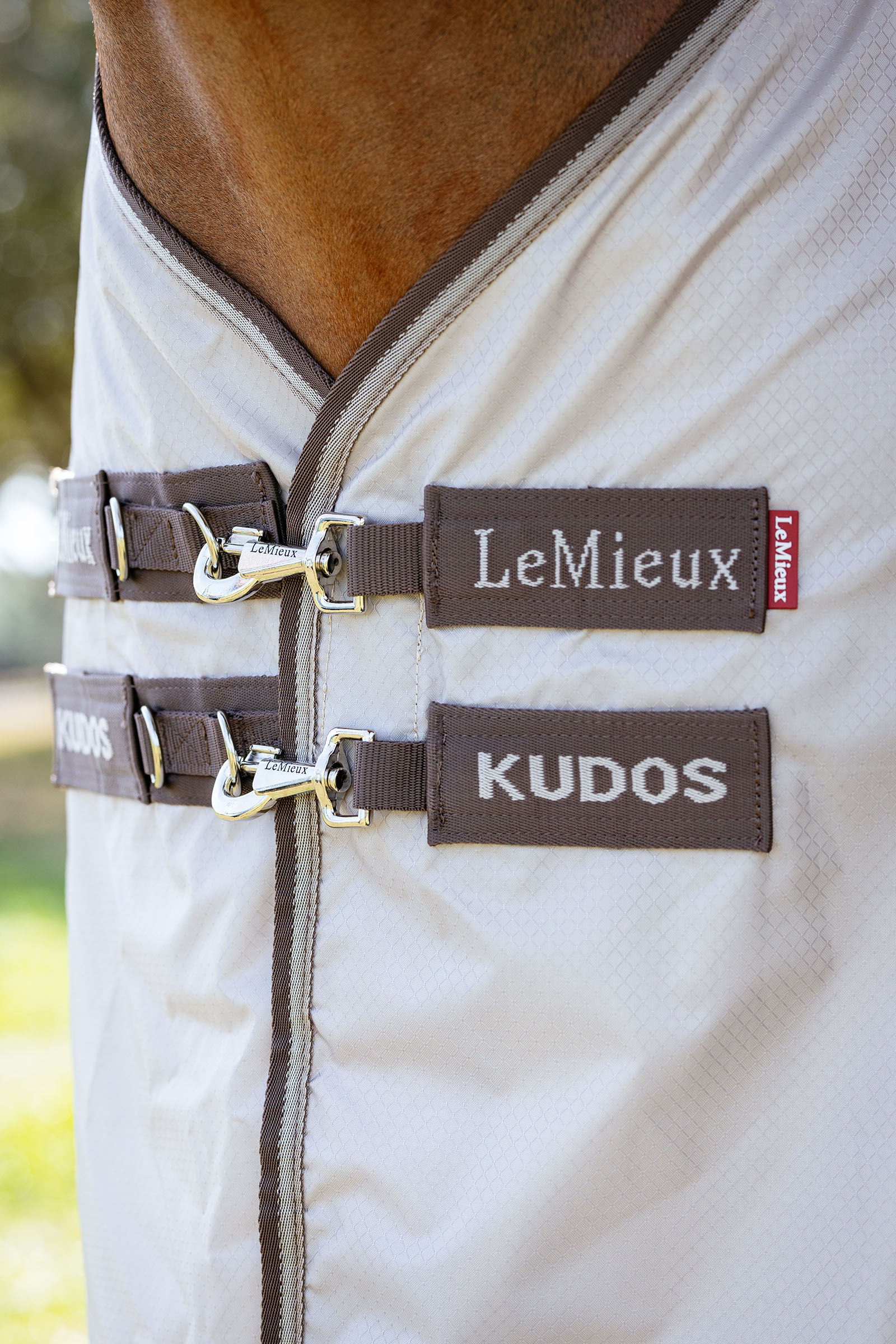 LeMieux Kudos Shower Pro Ekzemerdecke mit abnehmbarem Halsteil