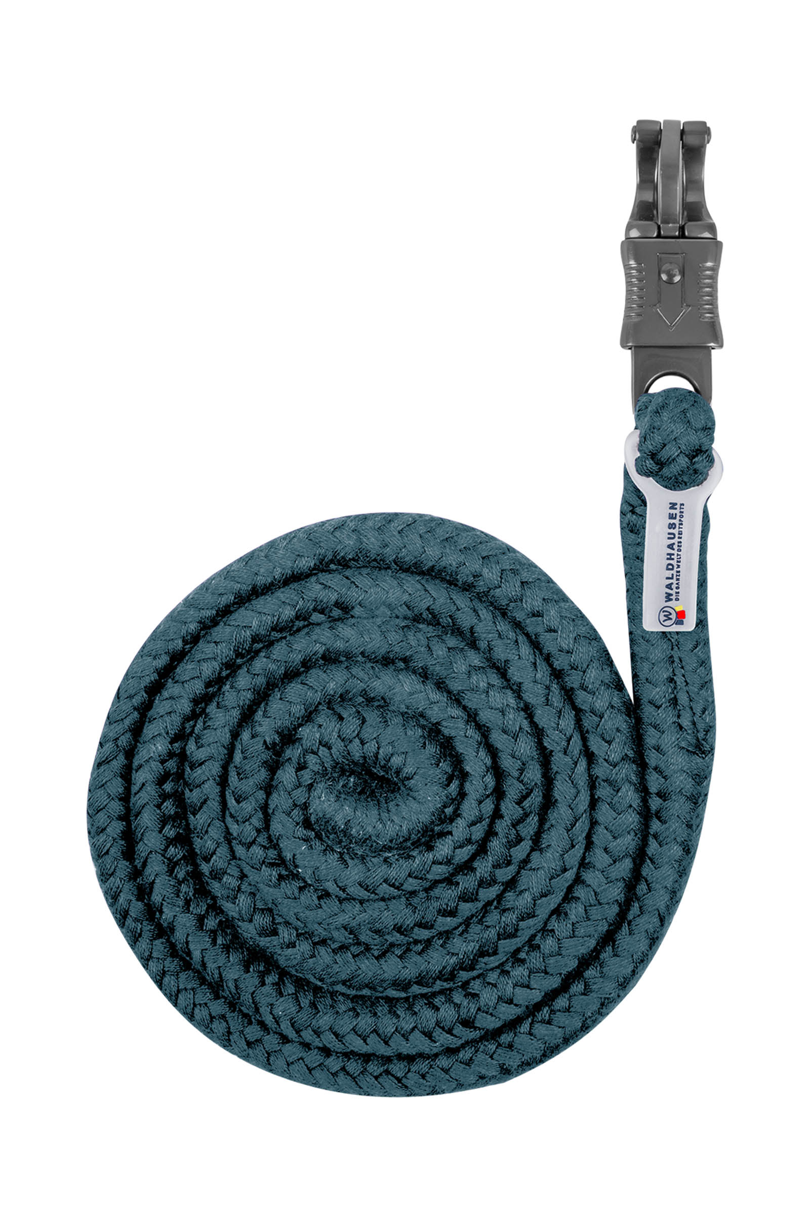 Petrol Blue Waldhausen Plus Führstrick mit Panikhaken