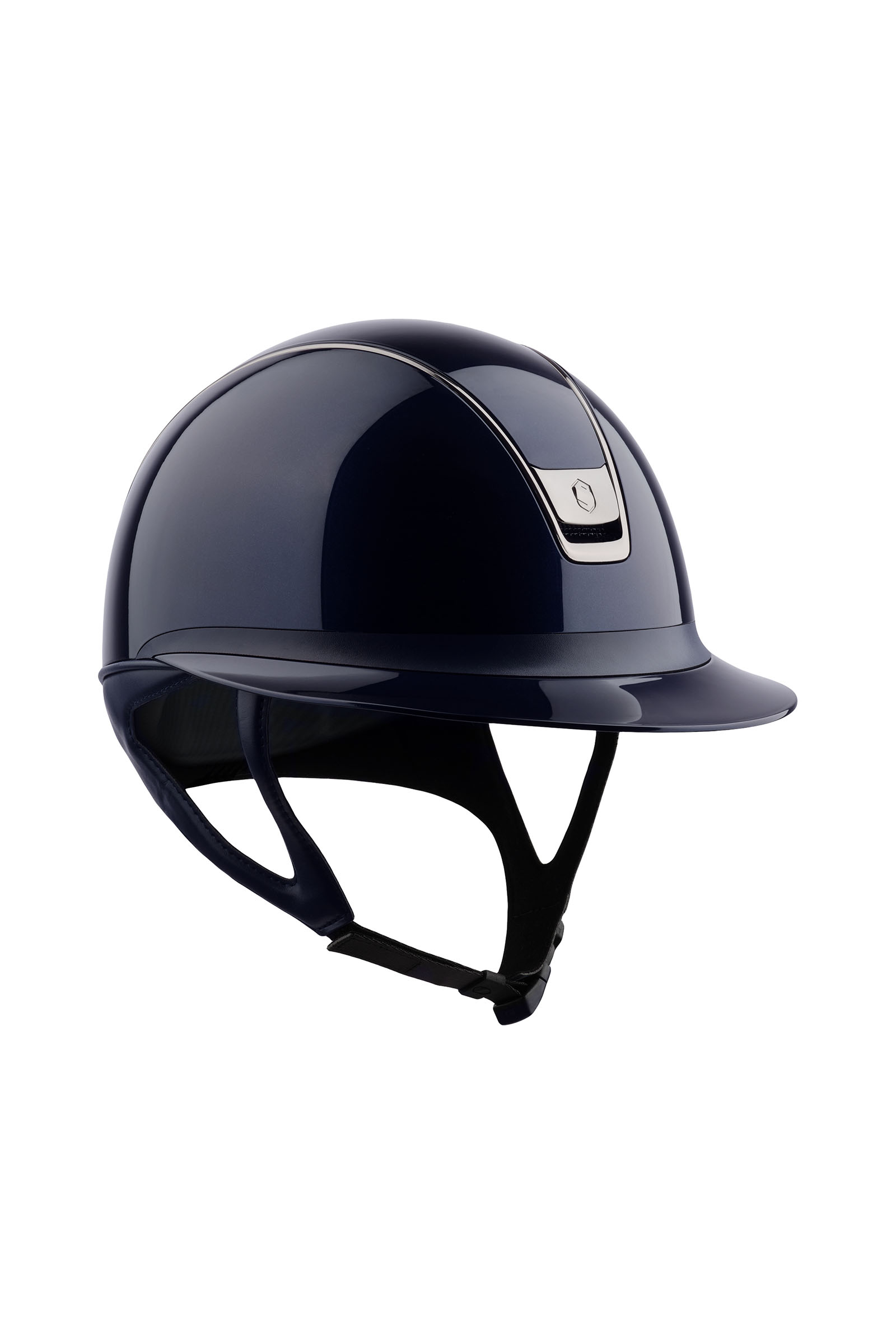 Navy Samshield Miss Shield Glossy mit schwarzem Chrome 2.0