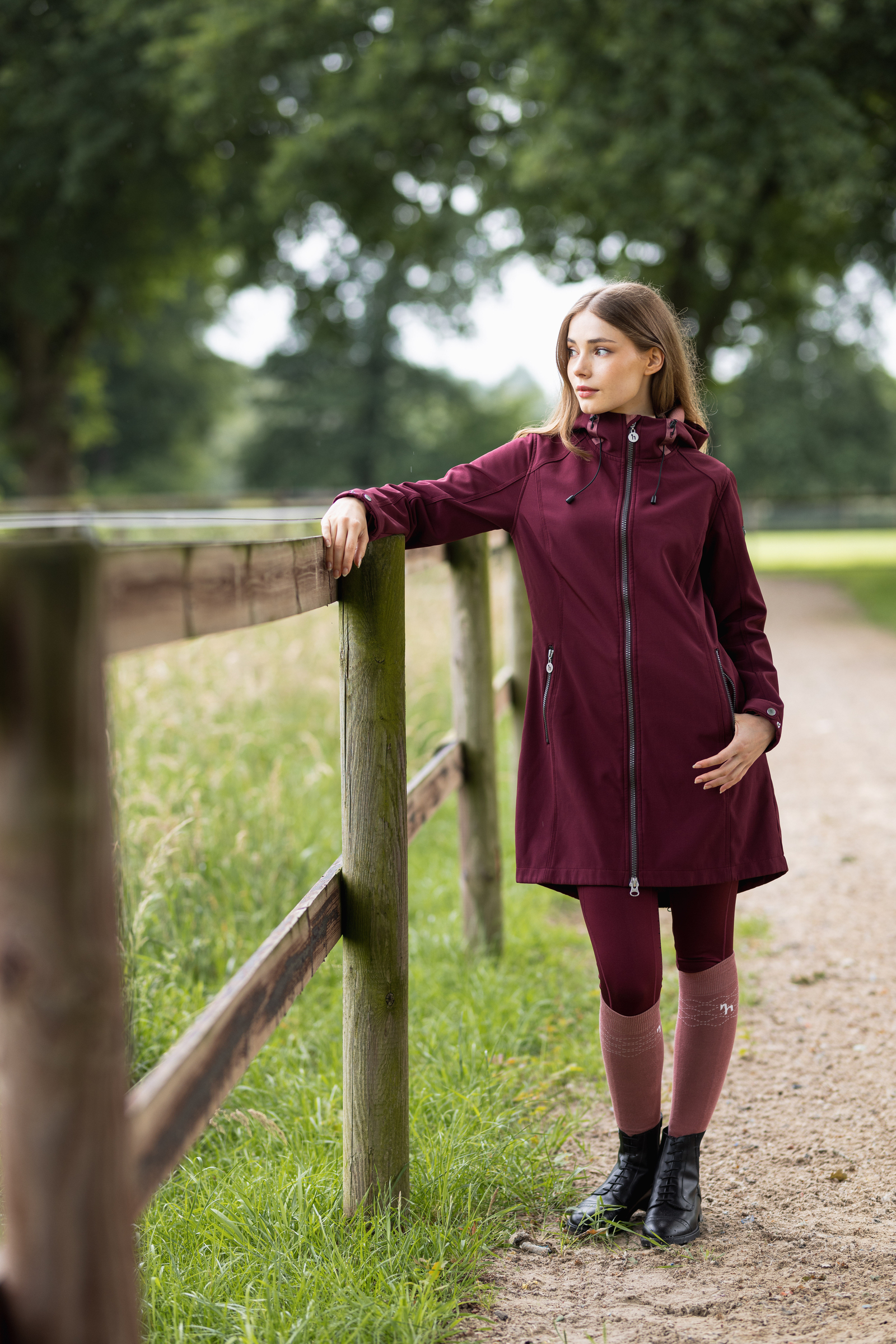 Autumn is Burgundy Brown