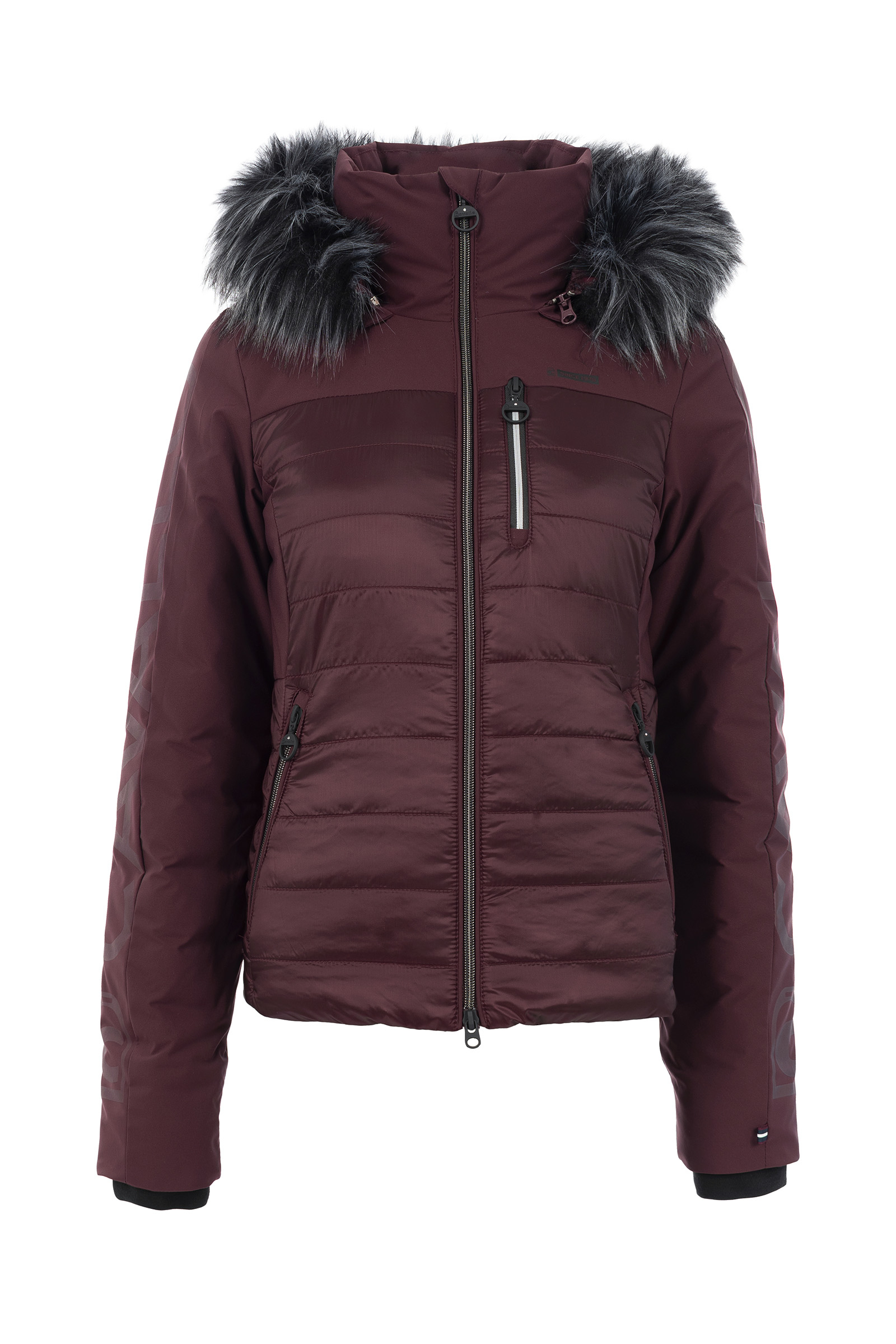 Wine Red Cavallo CAVALELLA Damen-Winterreitjacke
