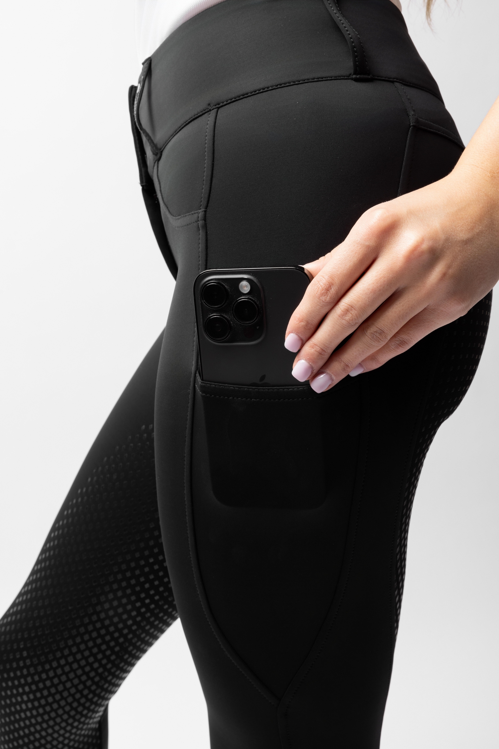 Horze Evelyn Damen Vollbesatz Reithose UPF 50+