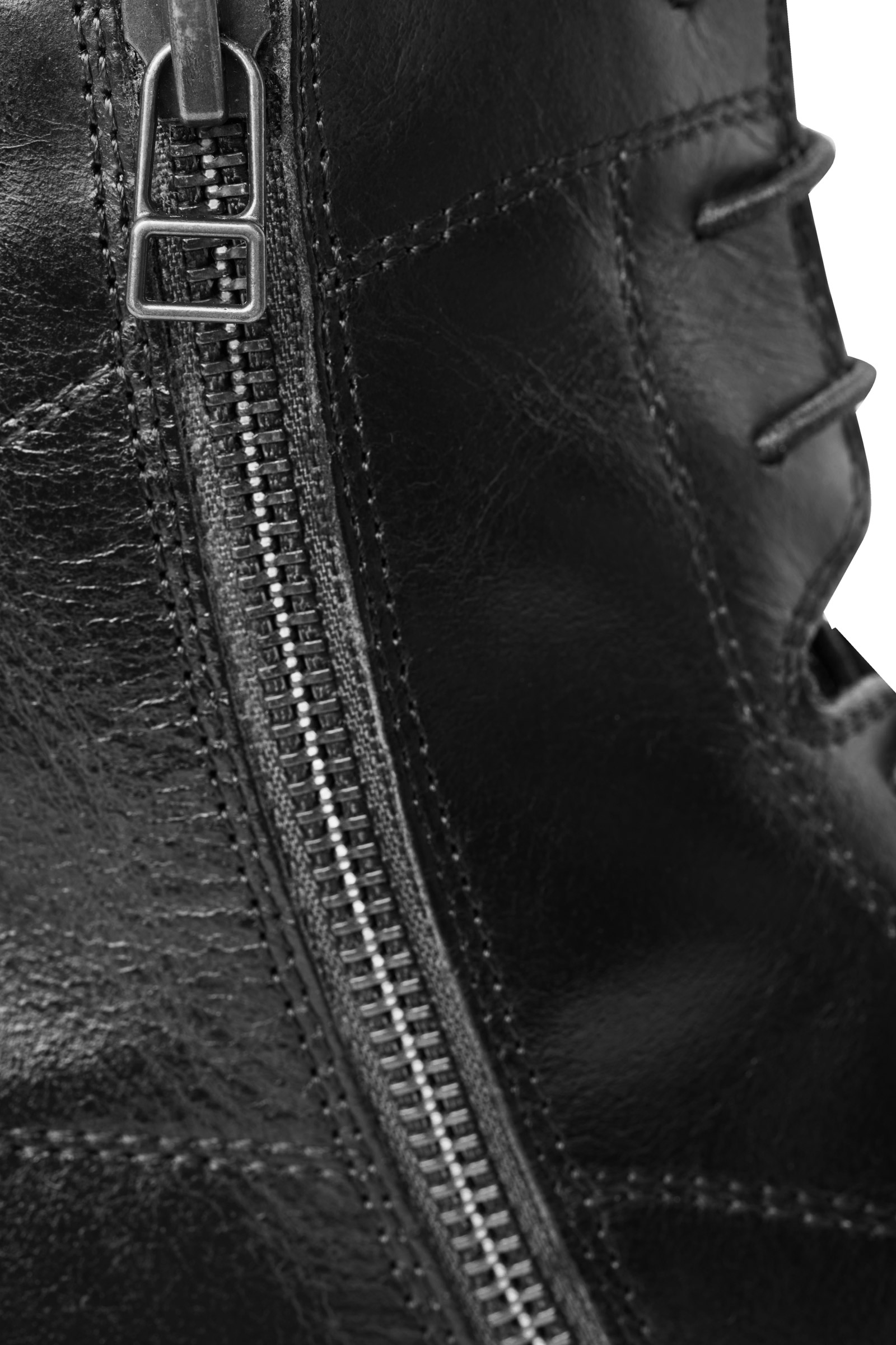 Winter-Reitstiefeletten mit seitlichem Rei&szlig;verschluss