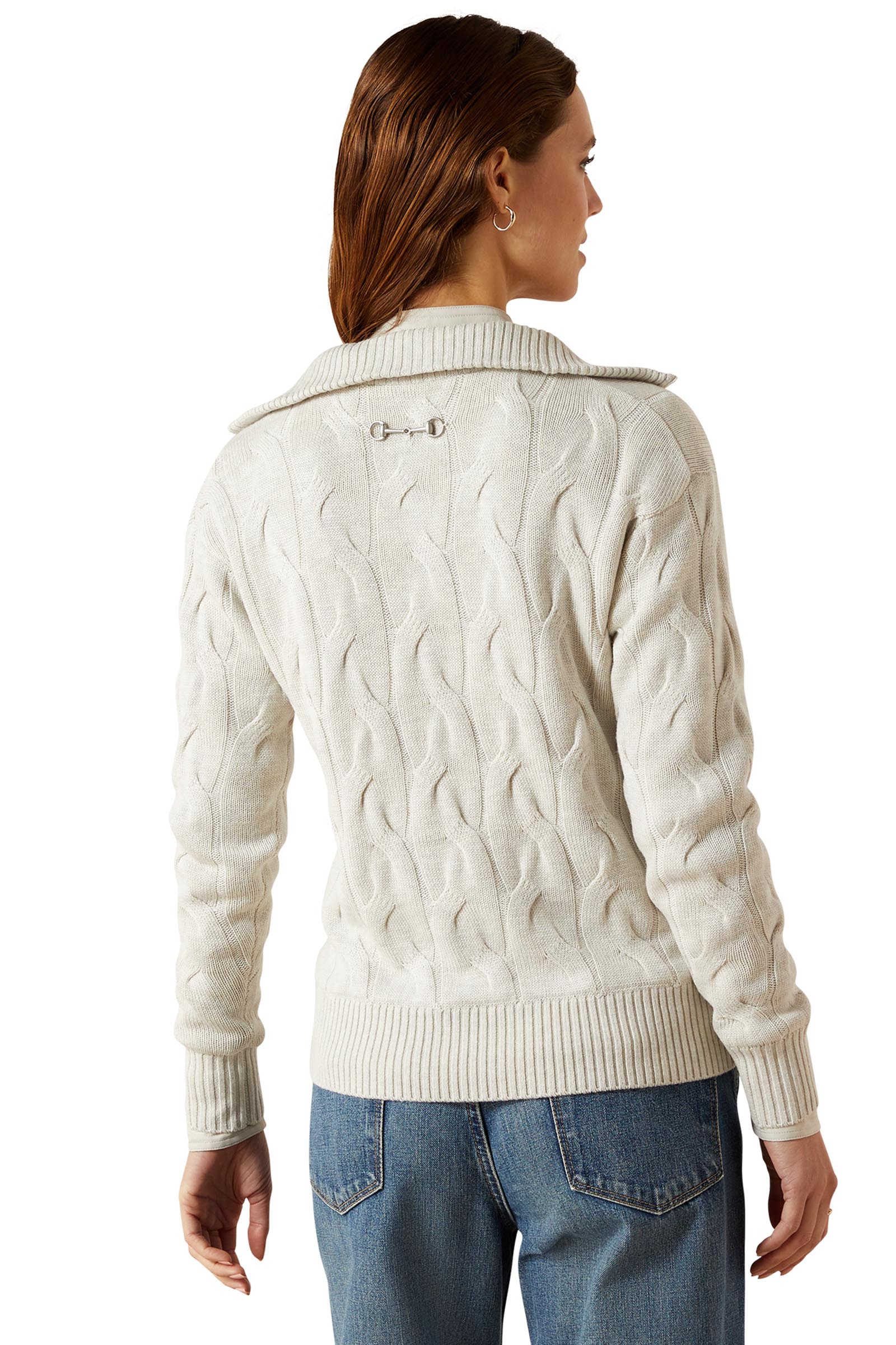 Ariat Alamere Damen Pullover mit 1/2-Rei&szlig;verschluss