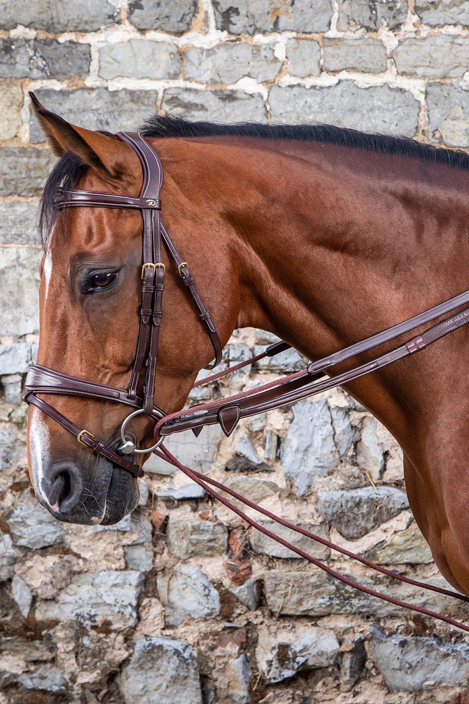 Dy'on D-Collection Ausbindez&uuml;gel Leder/Nylon 16 mm