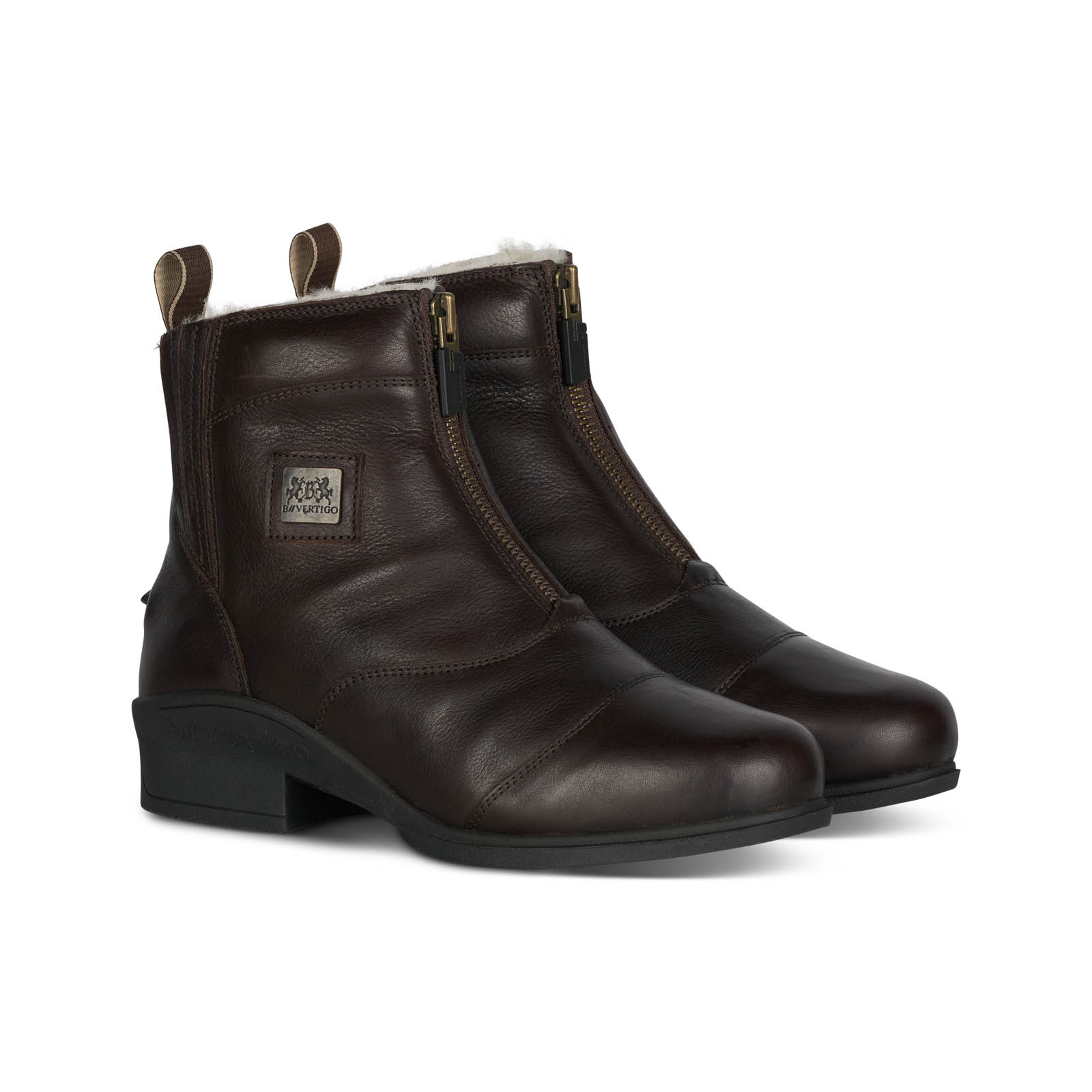 B Vertigo Mercury Damen Winter Reitstiefeletten mit Lammfellfutter