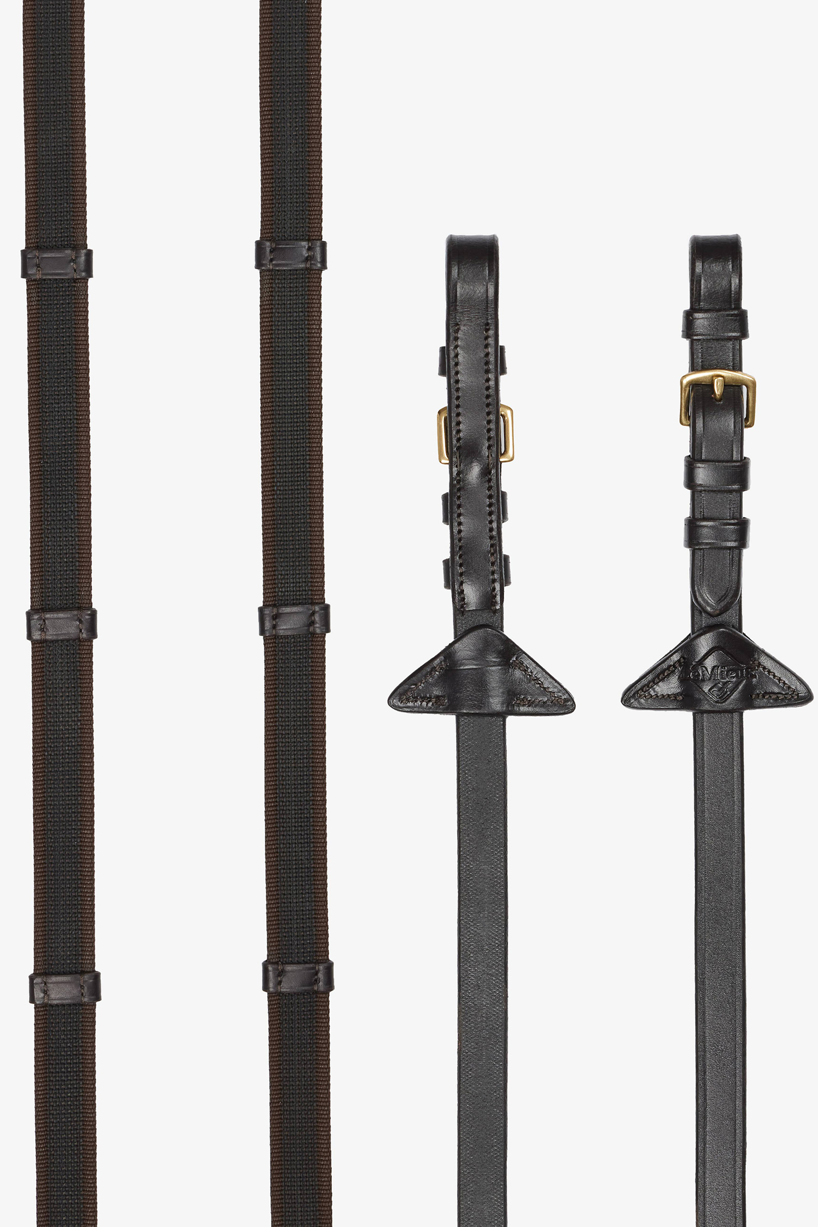 Brown/Brass LeMieux Rubber Grip Gummiz&uuml;gel