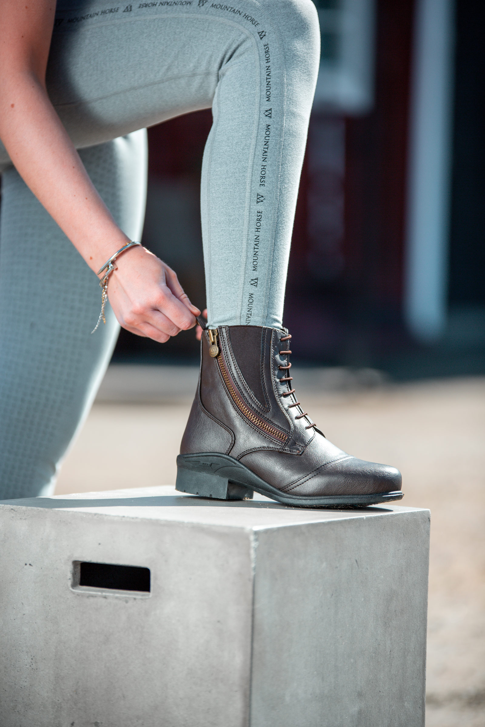 Mountain Horse Veganza Reitstiefelette mit seitlichem Reißverschluss