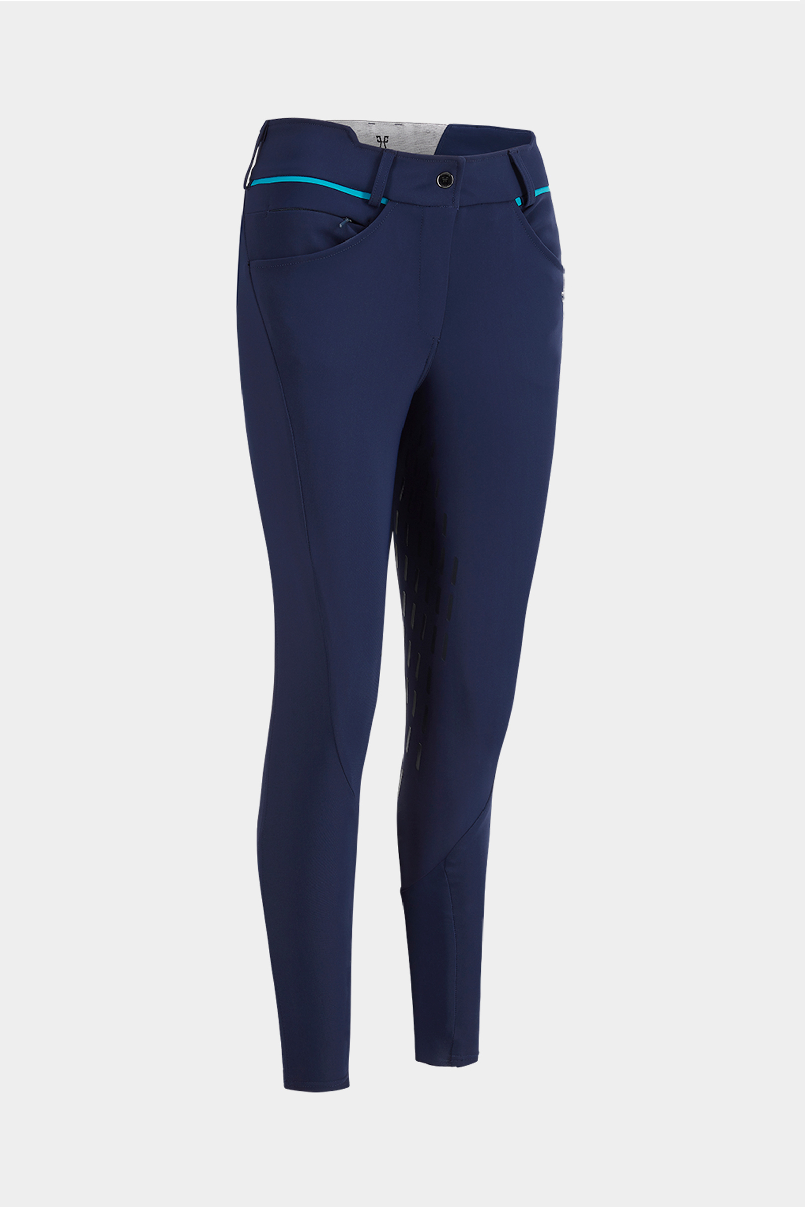 Navy Horse Pilot X-Grip Damen Vollbesatzreithose