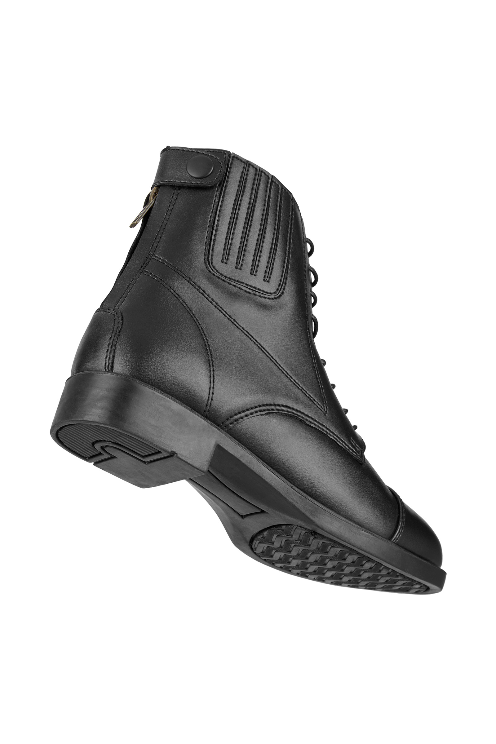 Suedwind Footwear Contrace Bz Leder-Reitstiefeletten Reißverschluss hinten, Schnürung, Kinder