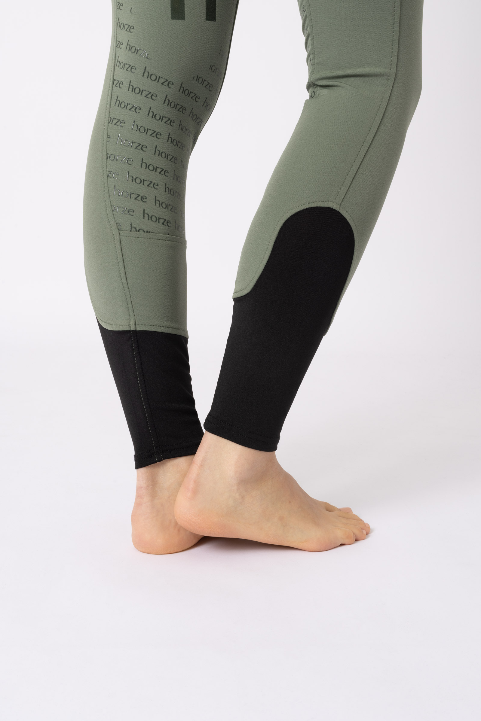 Damen Reithose mit Silikonvollbesatz und hohem Bund