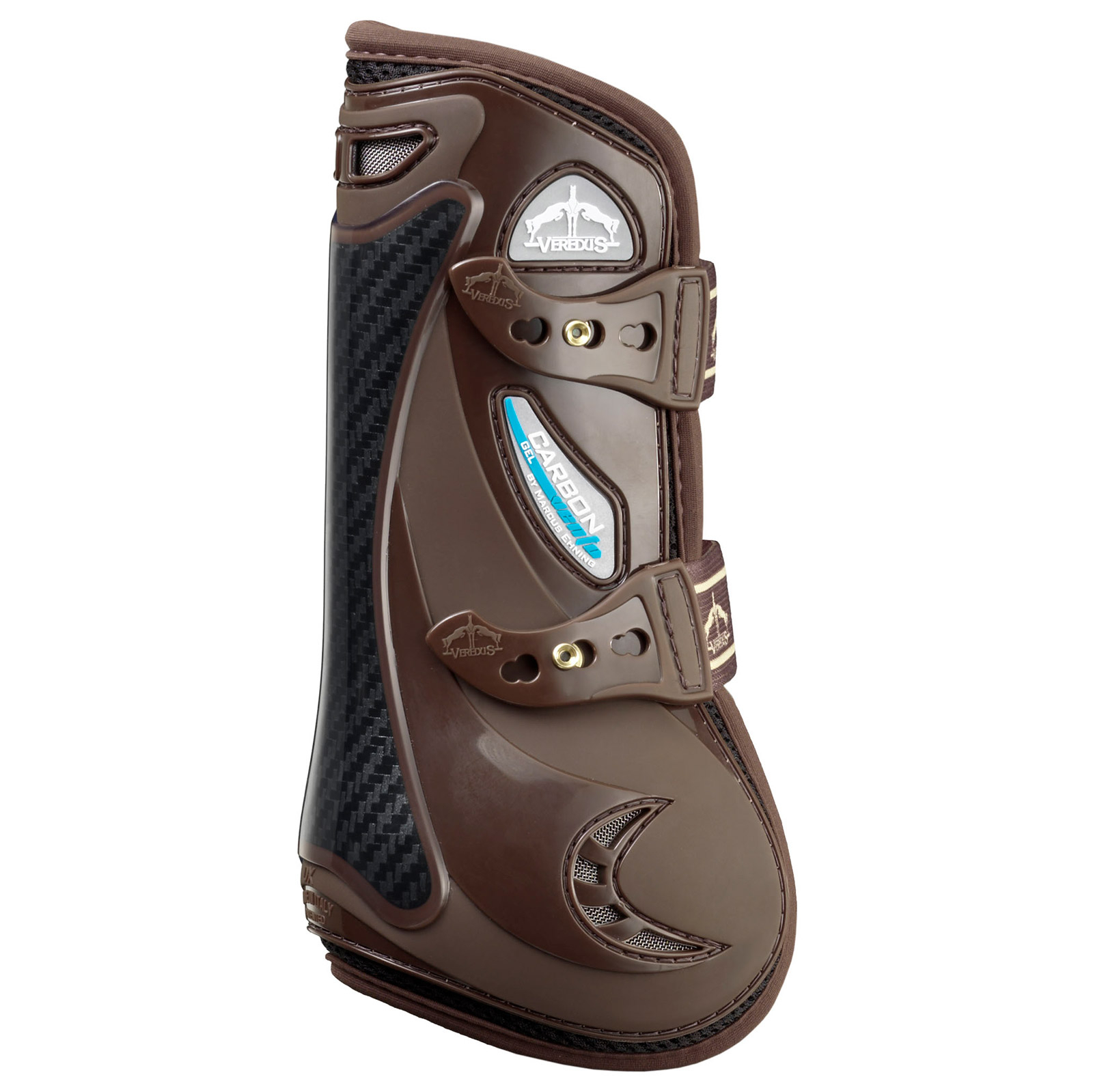 Brown Veredus Carbon Gel Vento Gamaschen, vorne