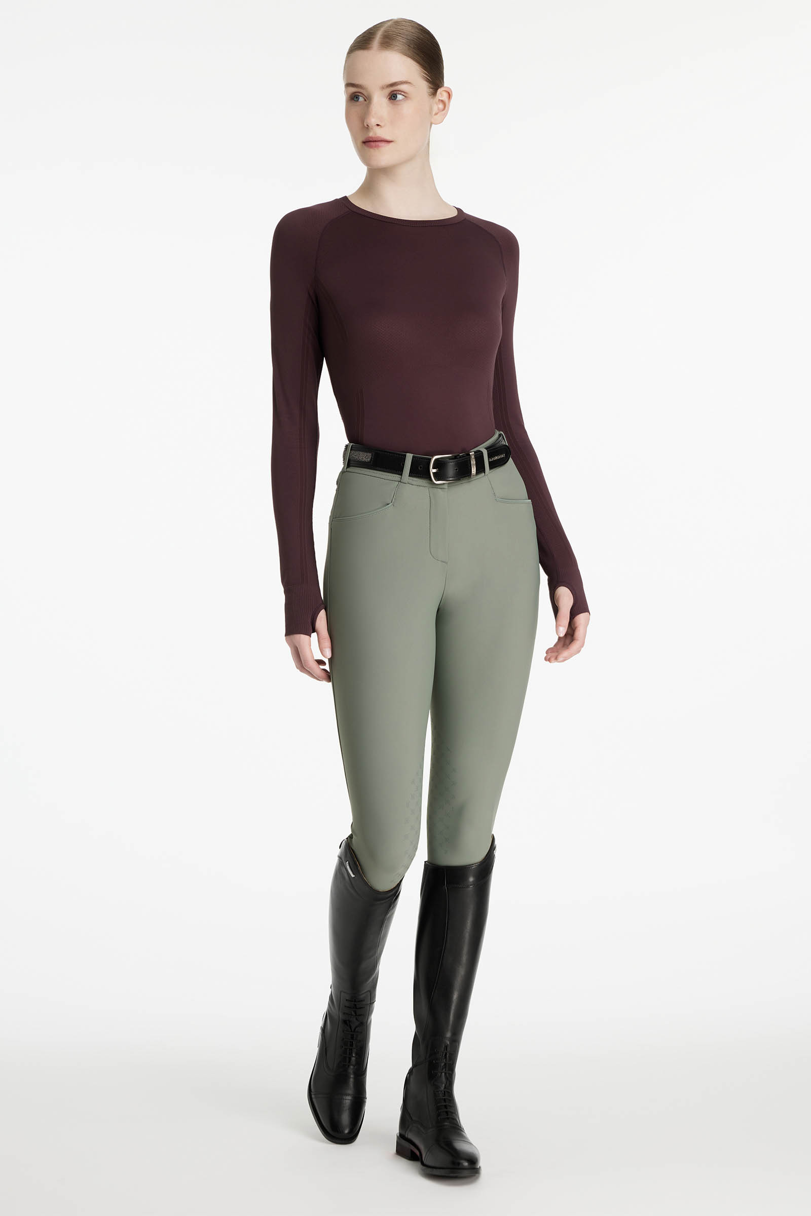 LeMieux Britney nahtloses Damen-Langarmshirt mit UV-Schutz