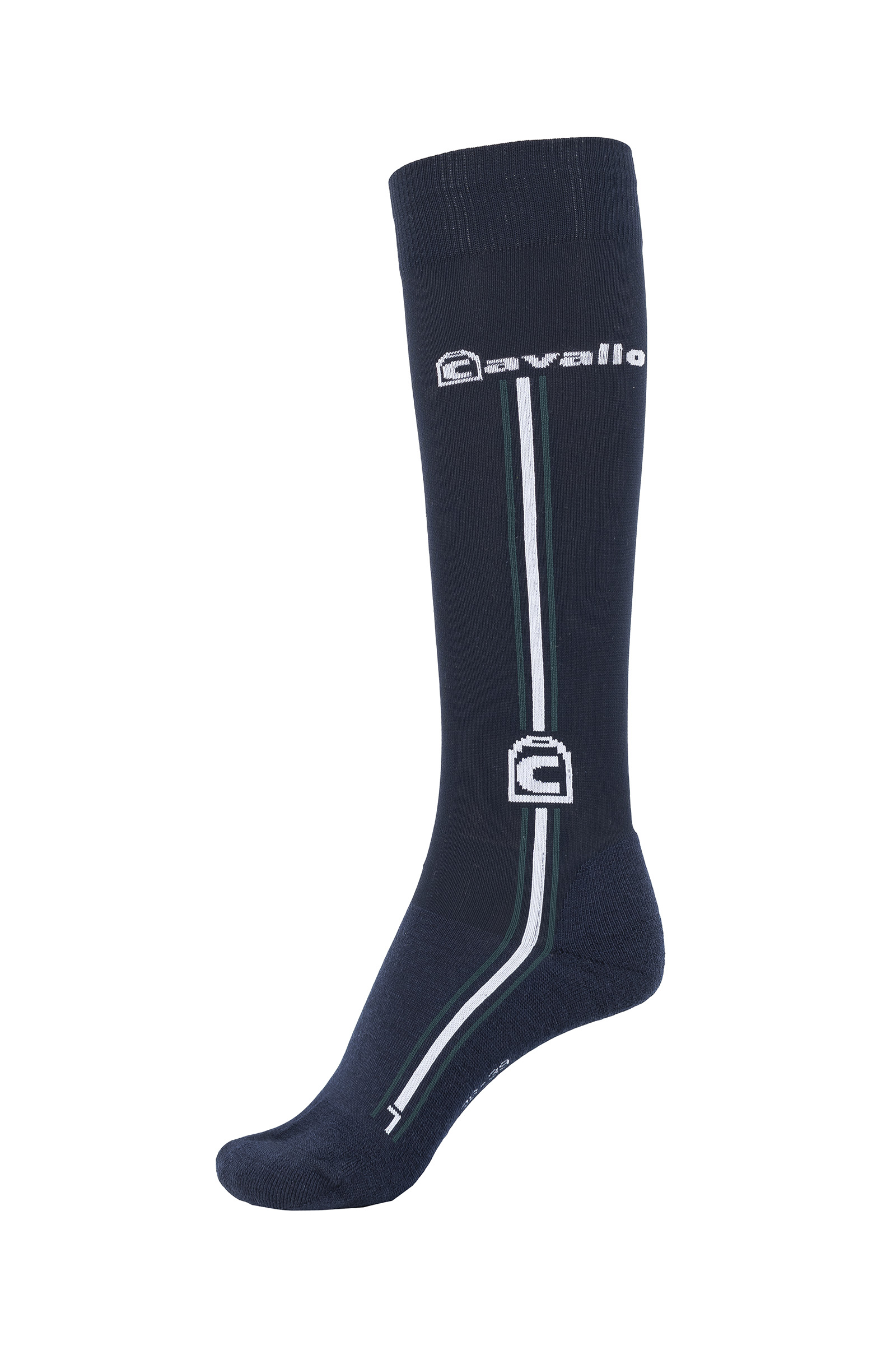 Dark Blue/Dark Green Cavallo CavalSamy X Socken