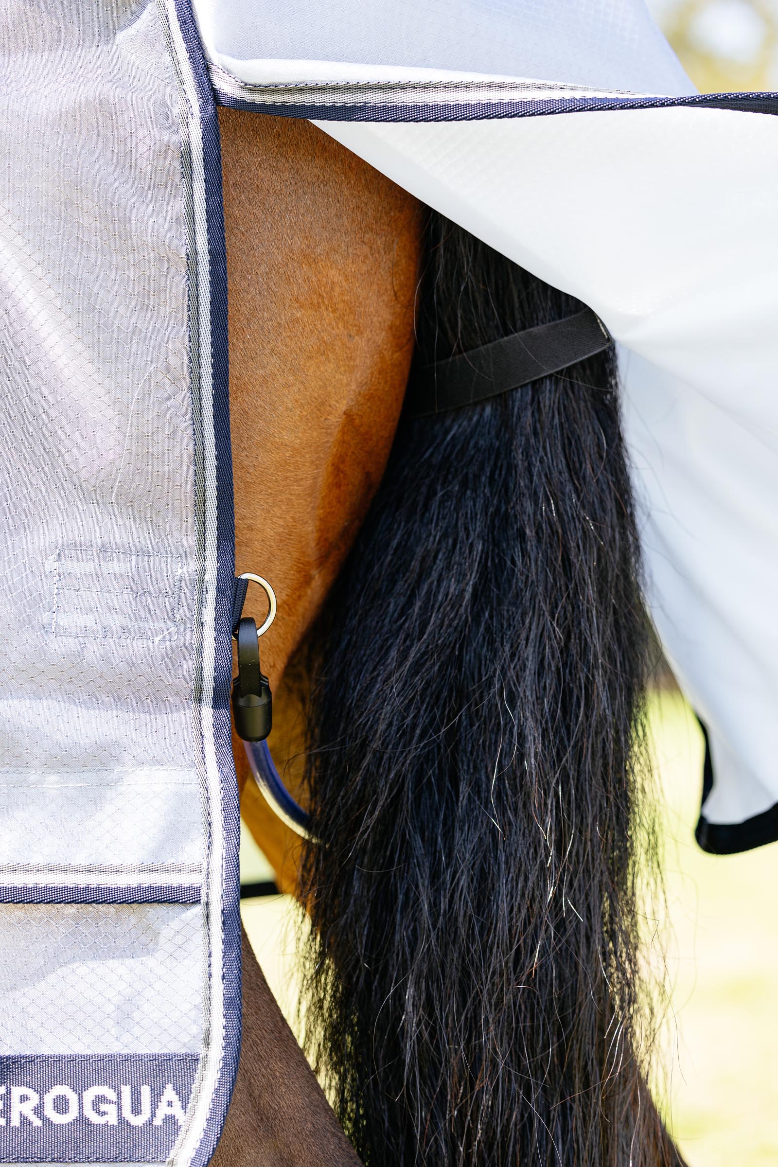 LeMieux Kudos AeroGuard Fliegendecke mit abnehmbarem Halsteil