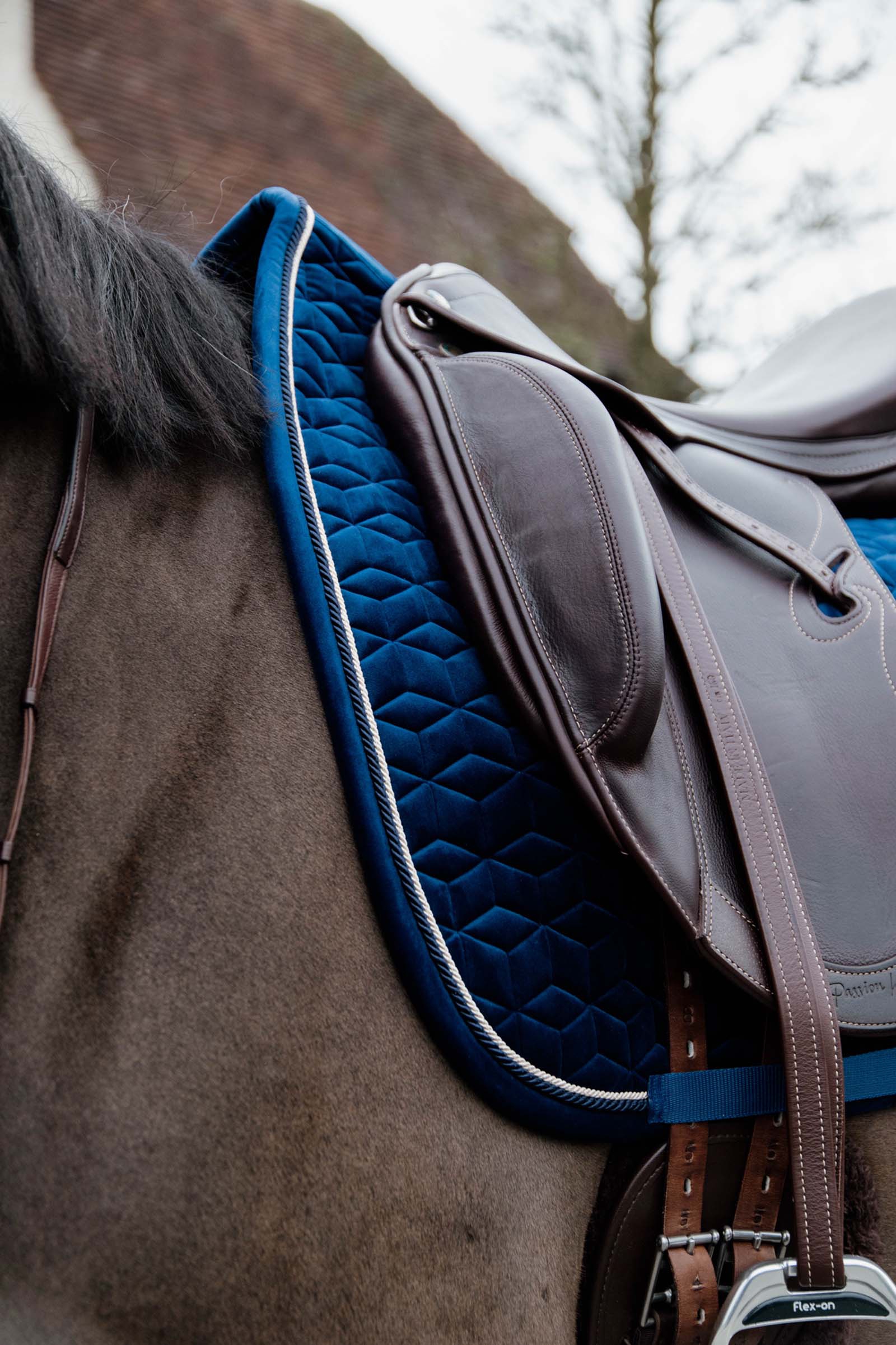 Kentucky Horsewear Basic Velvet Dressurschabracke