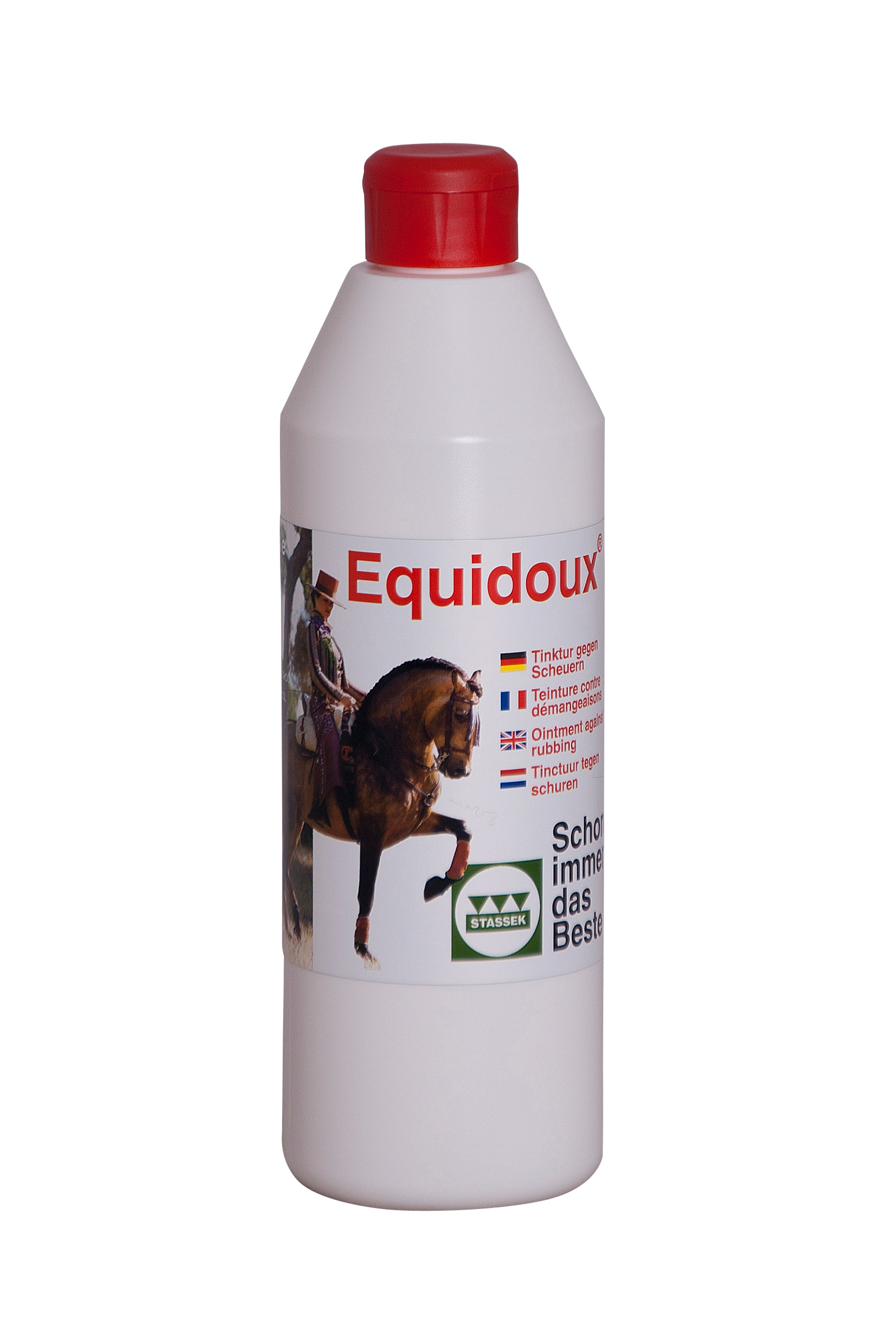 Stassek Equidoux Tinktur gegen Scheuern, 500 ml