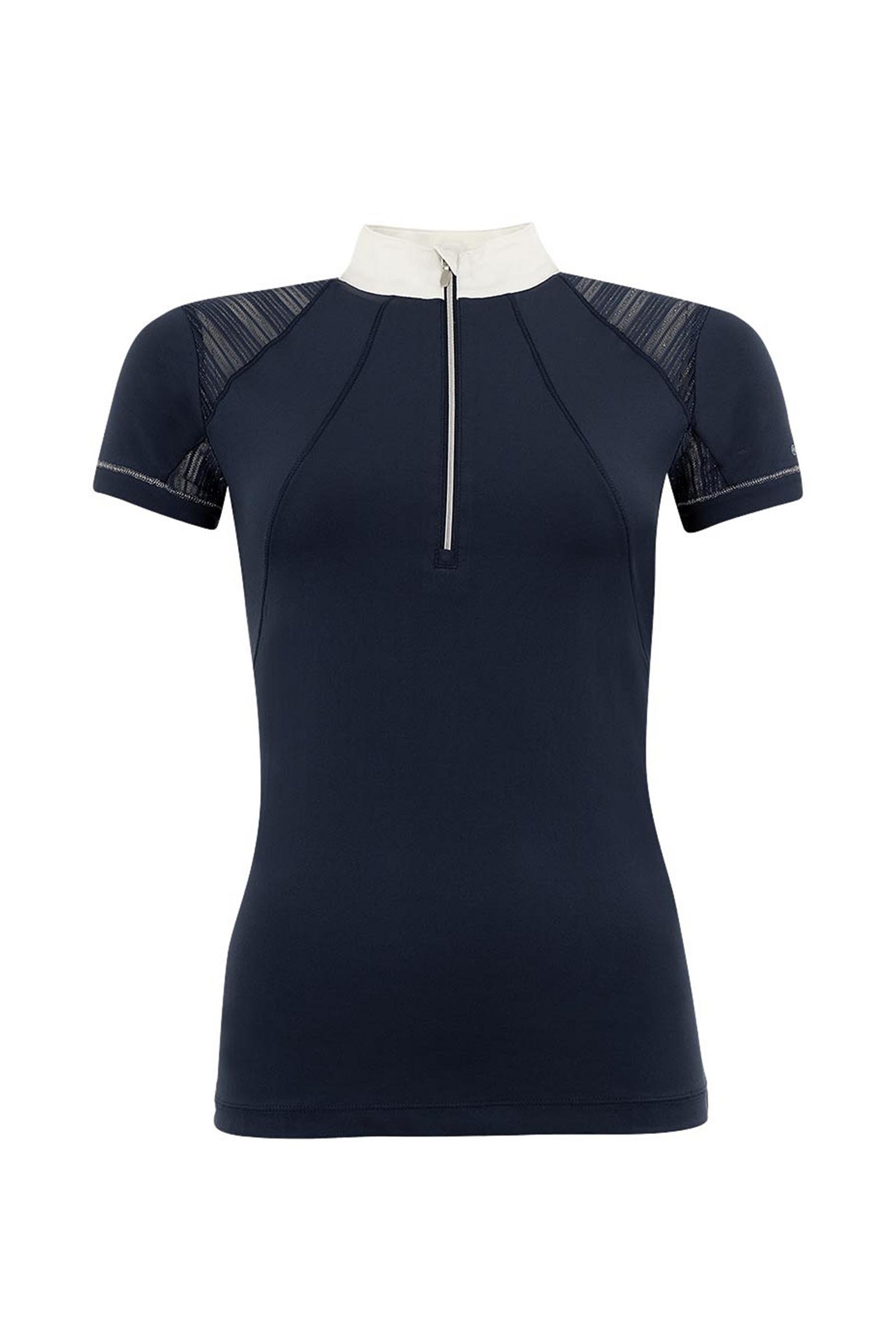 Navy ANKY Competition Damen Mesh-Shirt, kurzarm