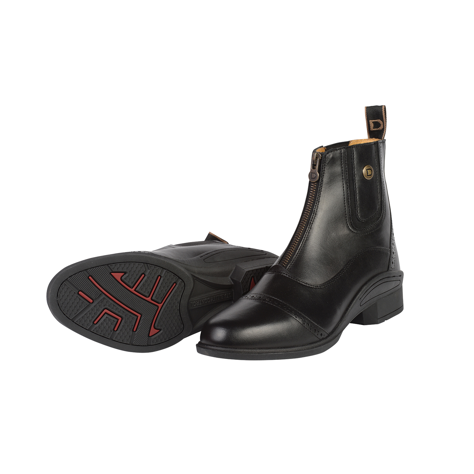 Black Dublin Rapture Zip Boots Ladies