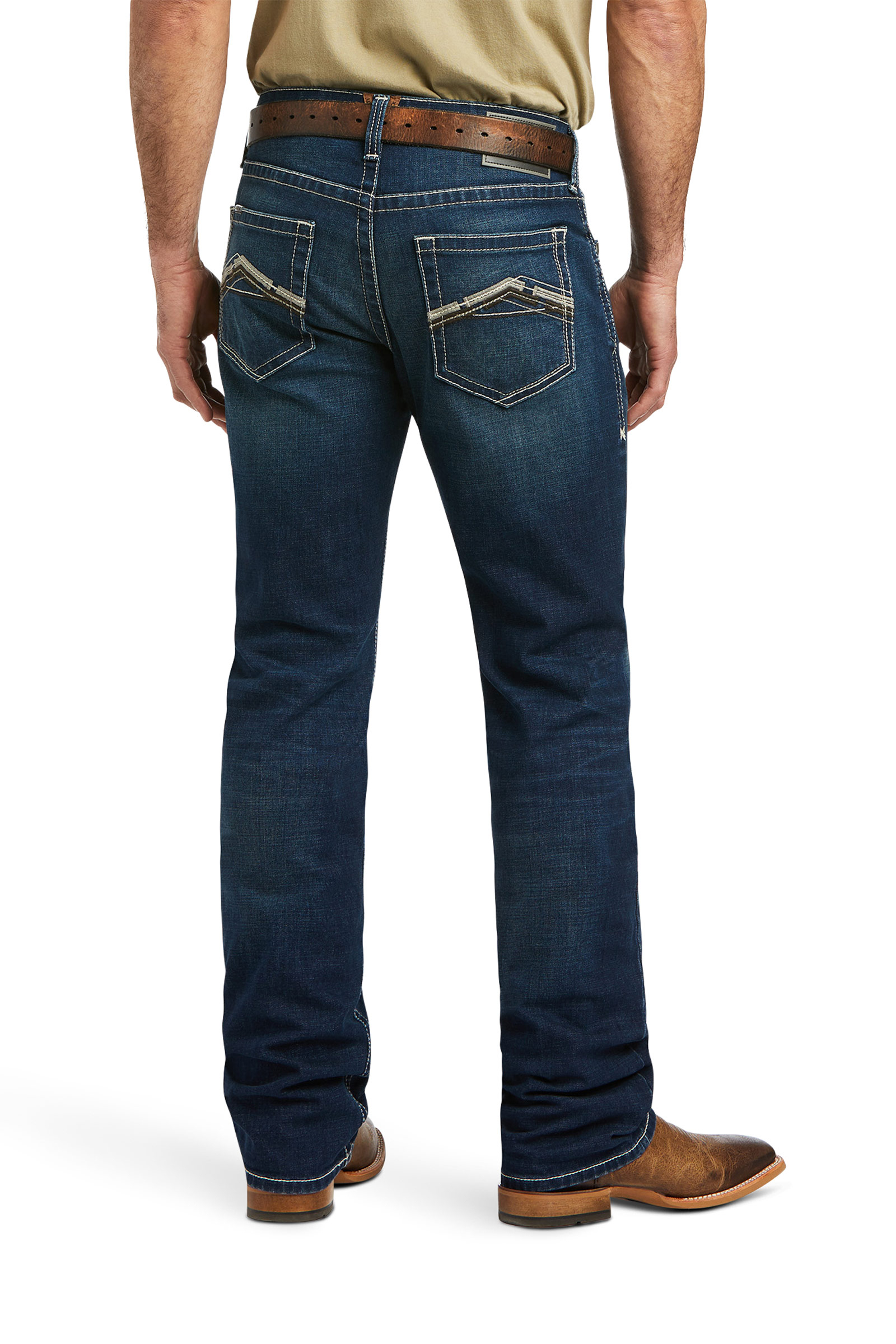 Ariat M5 Straight Stretch Remming Stackable Jeans mit geradem Bein