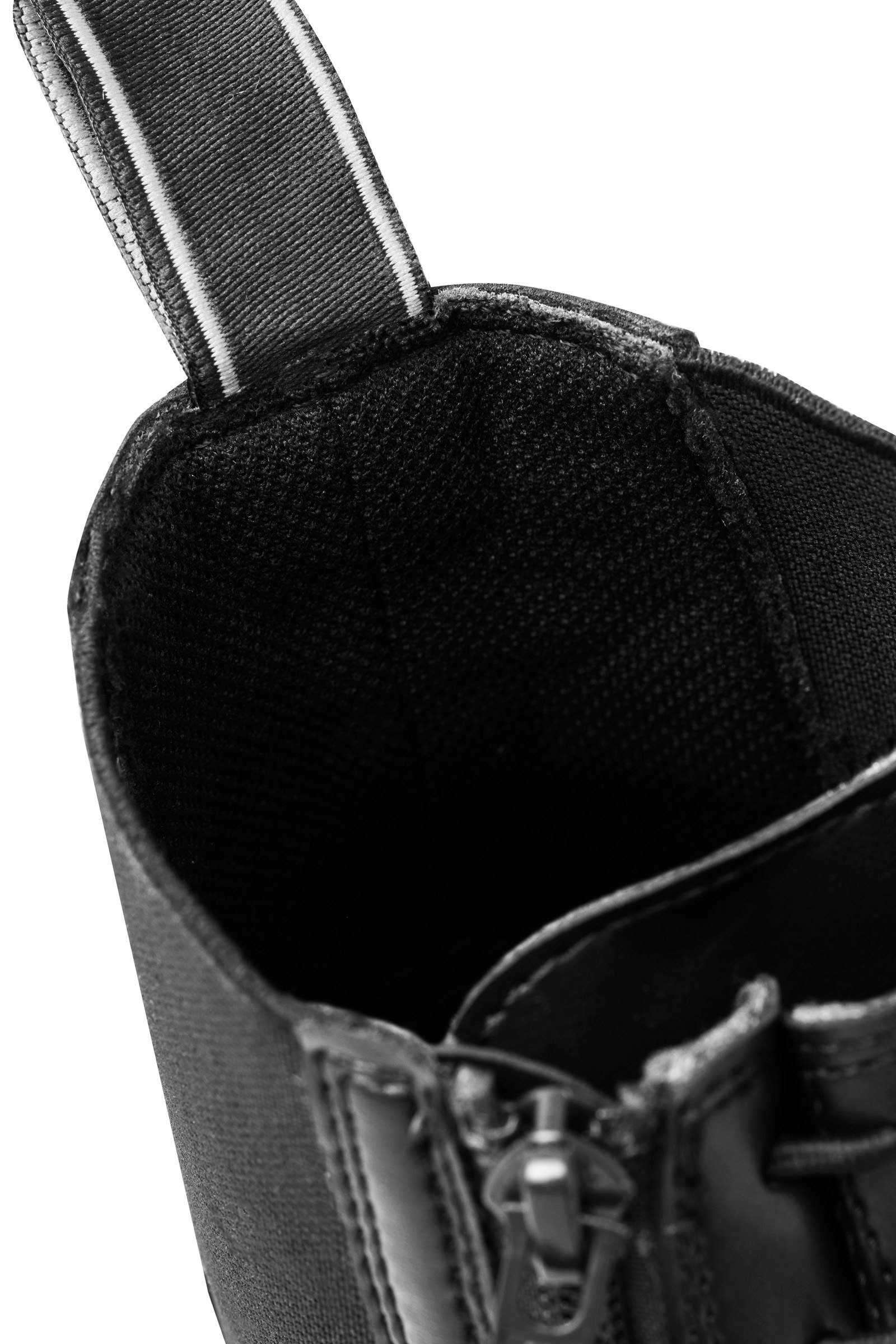 Winter-Reitstiefeletten mit seitlichem Rei&szlig;verschluss