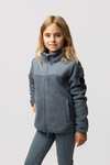 Horze Misha Kinder Hybrid Fleecejacke