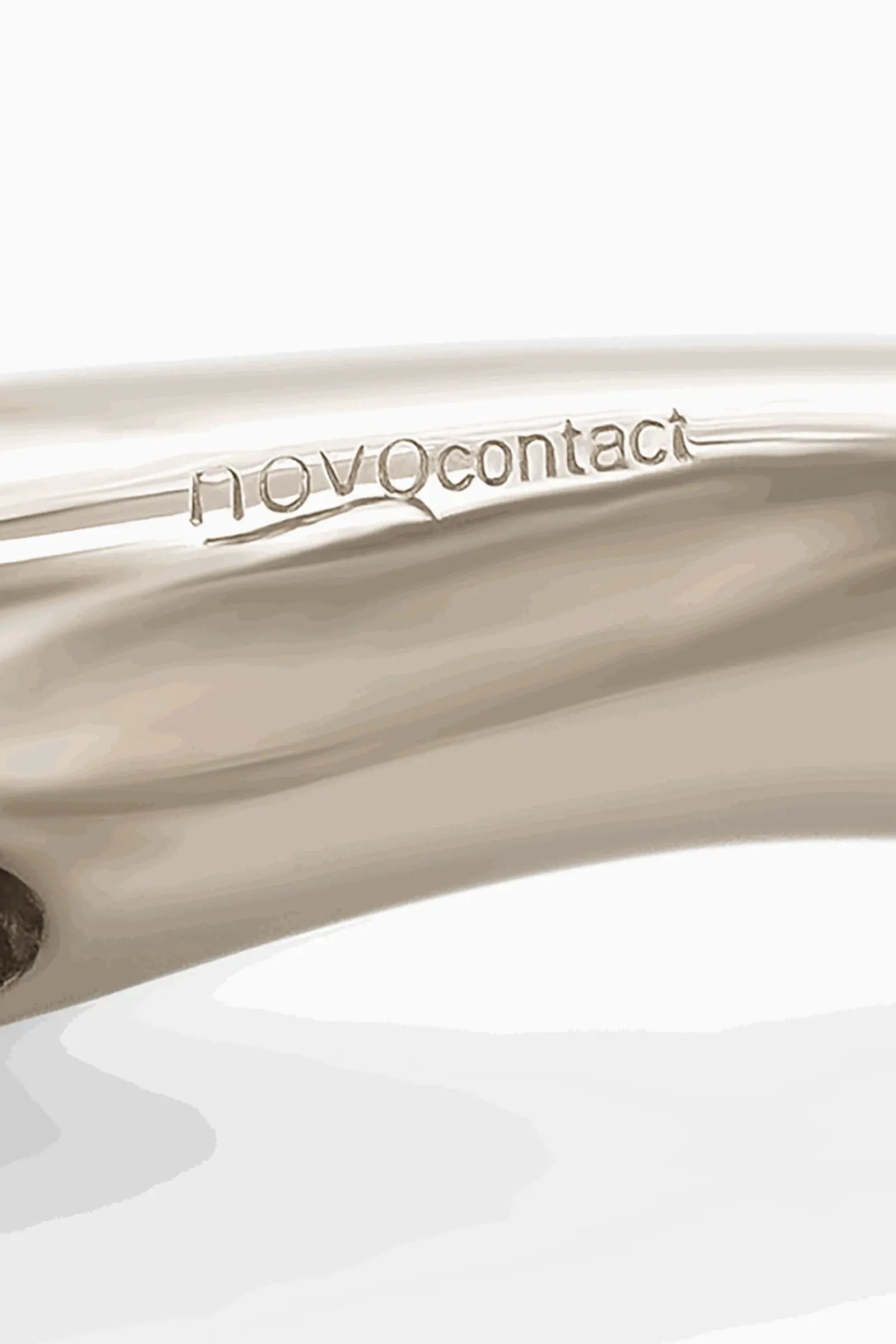 Sprenger Novocontact Olivenkopfgebiss 14 mm doppelt gebrochen Sensogan mit D-förmigen Ringen
