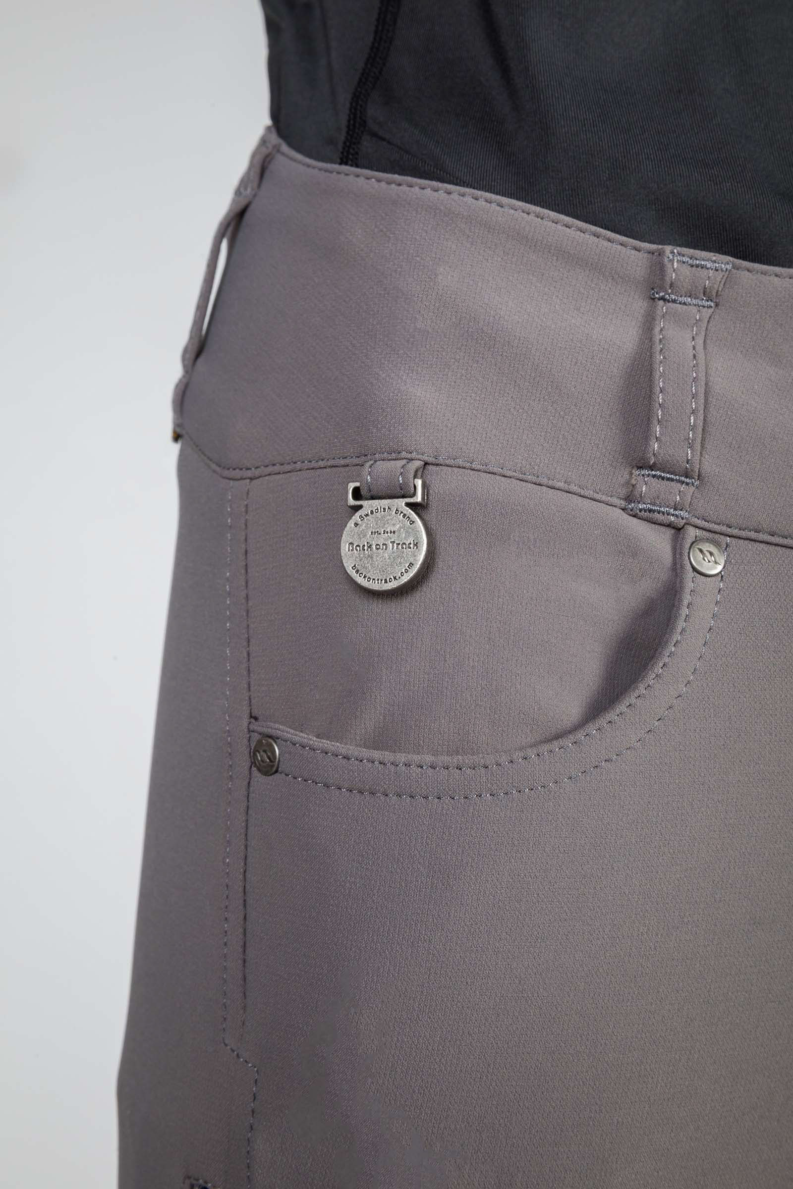 Back on Track Julia Damen Reithose mit Kniebesatz