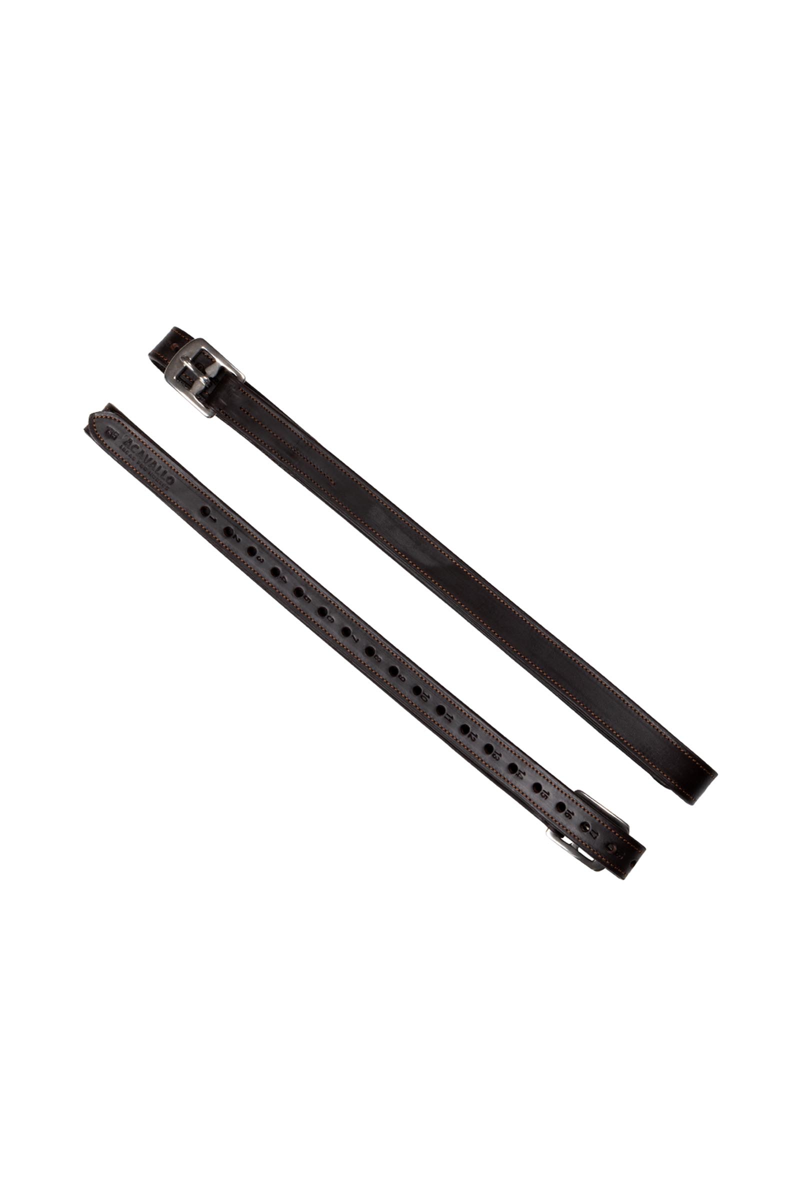 Acavallo Kalbsleder Steigb&uuml;gelriemen verst&auml;rkt