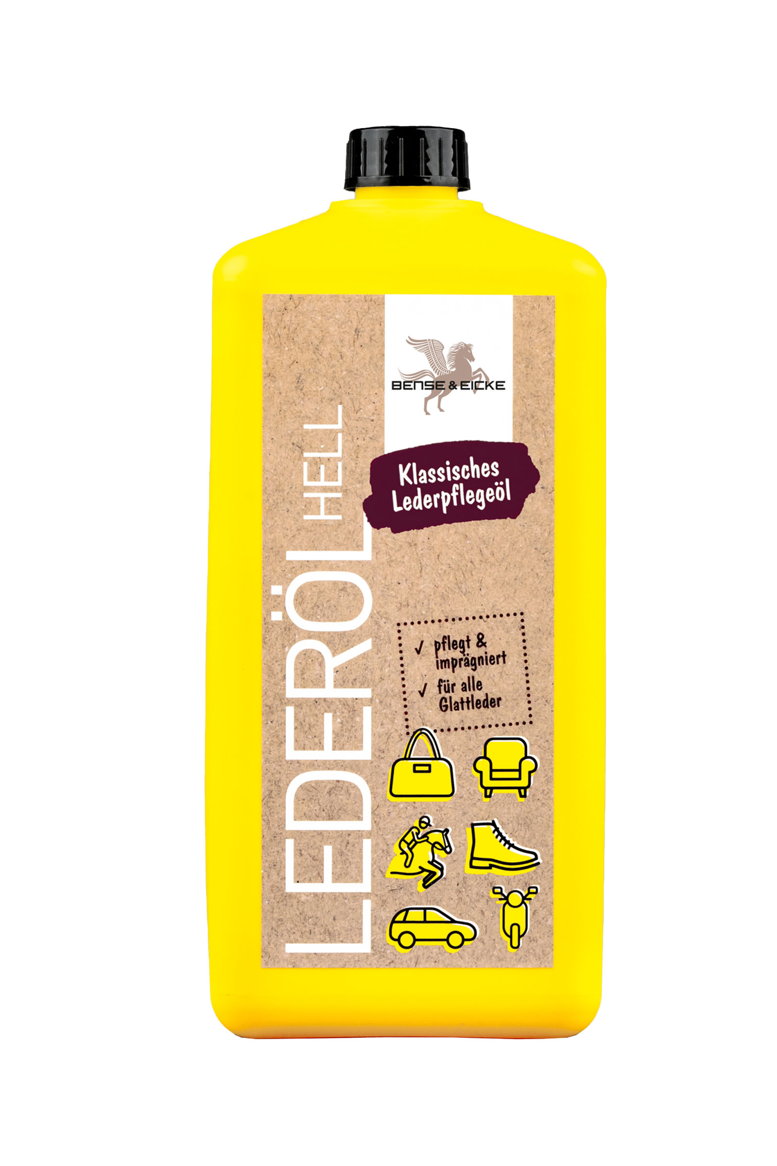 Bense & Eicke Helles Leder&ouml;l, 1000 ml