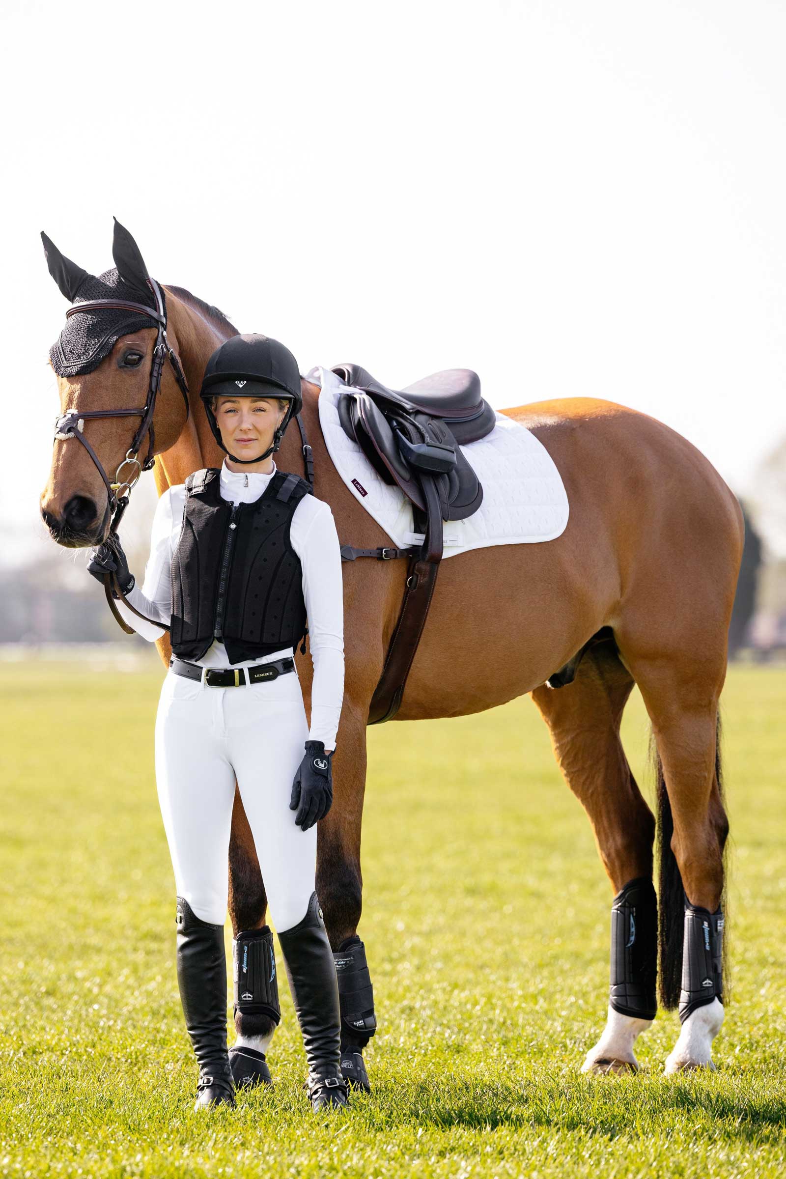 LeMieux 3D Mesh Self-Cool Eurojump Springschabracke