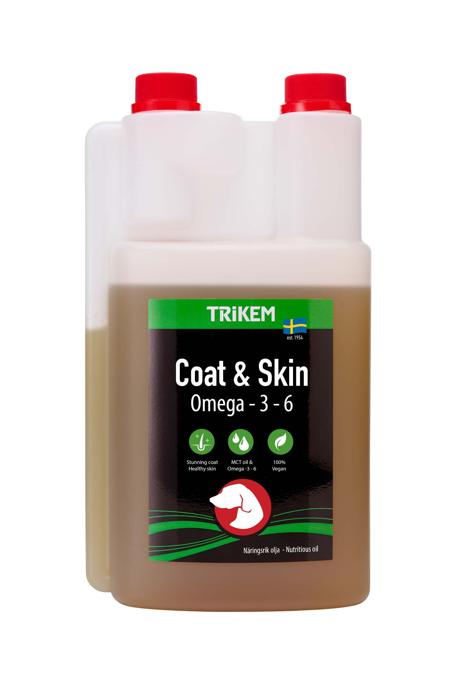 Trikem WorkingDog Coat & Skin &Ouml;l Futterzusatz f&uuml;r Hunde, 500 ml