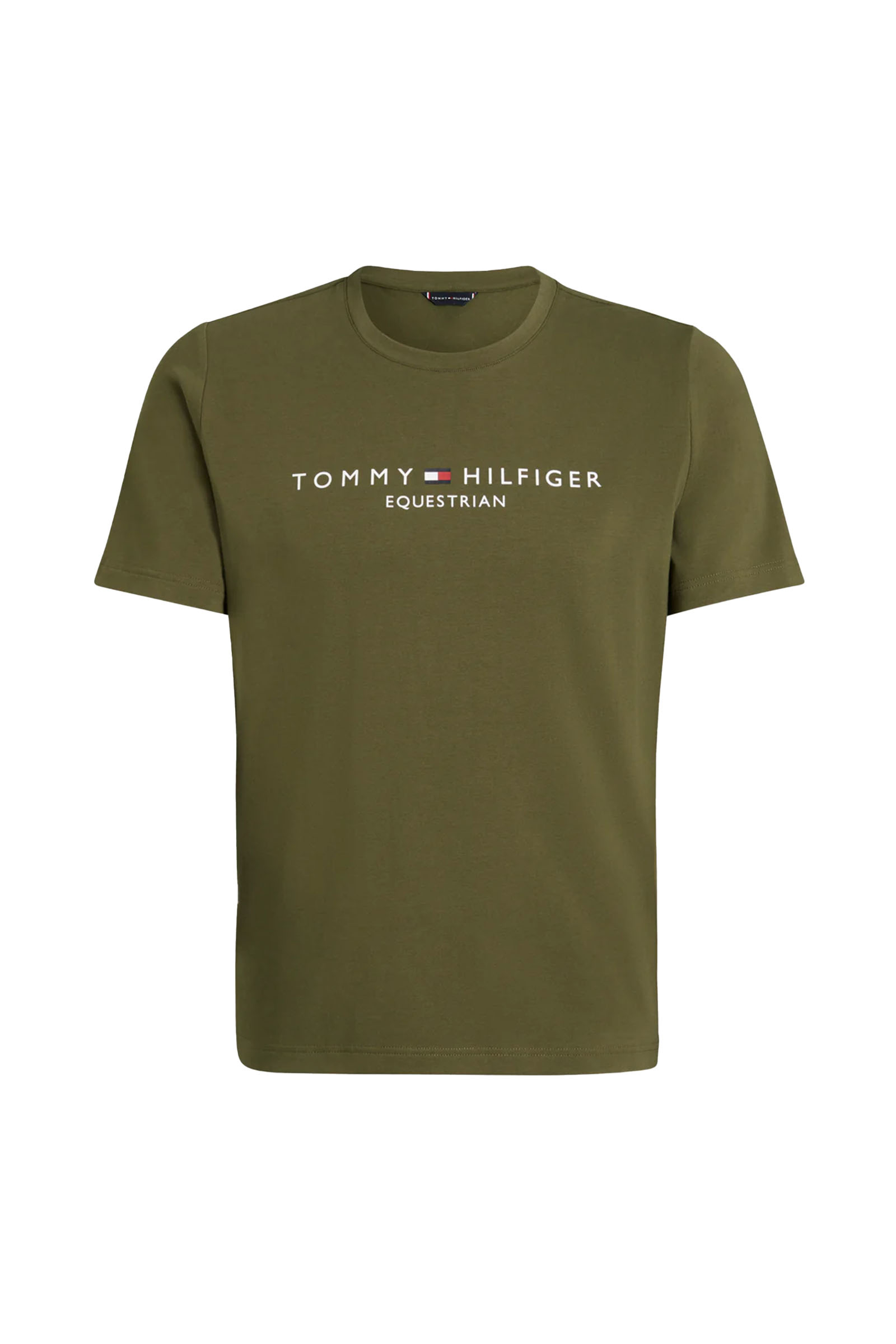 Tommy Hilfiger Equestrian Williamsburg T-Shirt mit Motiv und kurzen Ärmeln