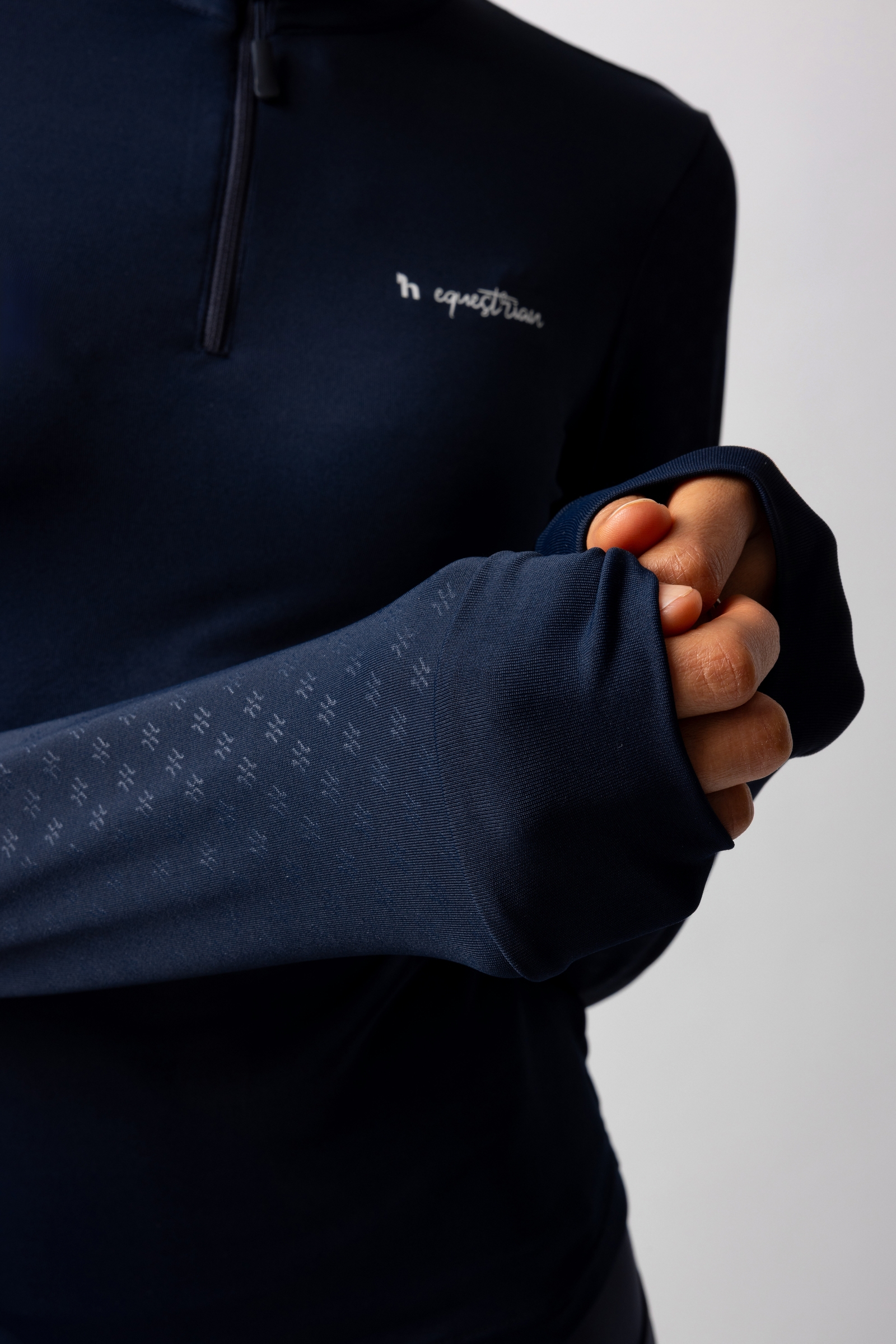 Horze Jocelyn Kinder Trainingsshirt mit langen Ärmeln  