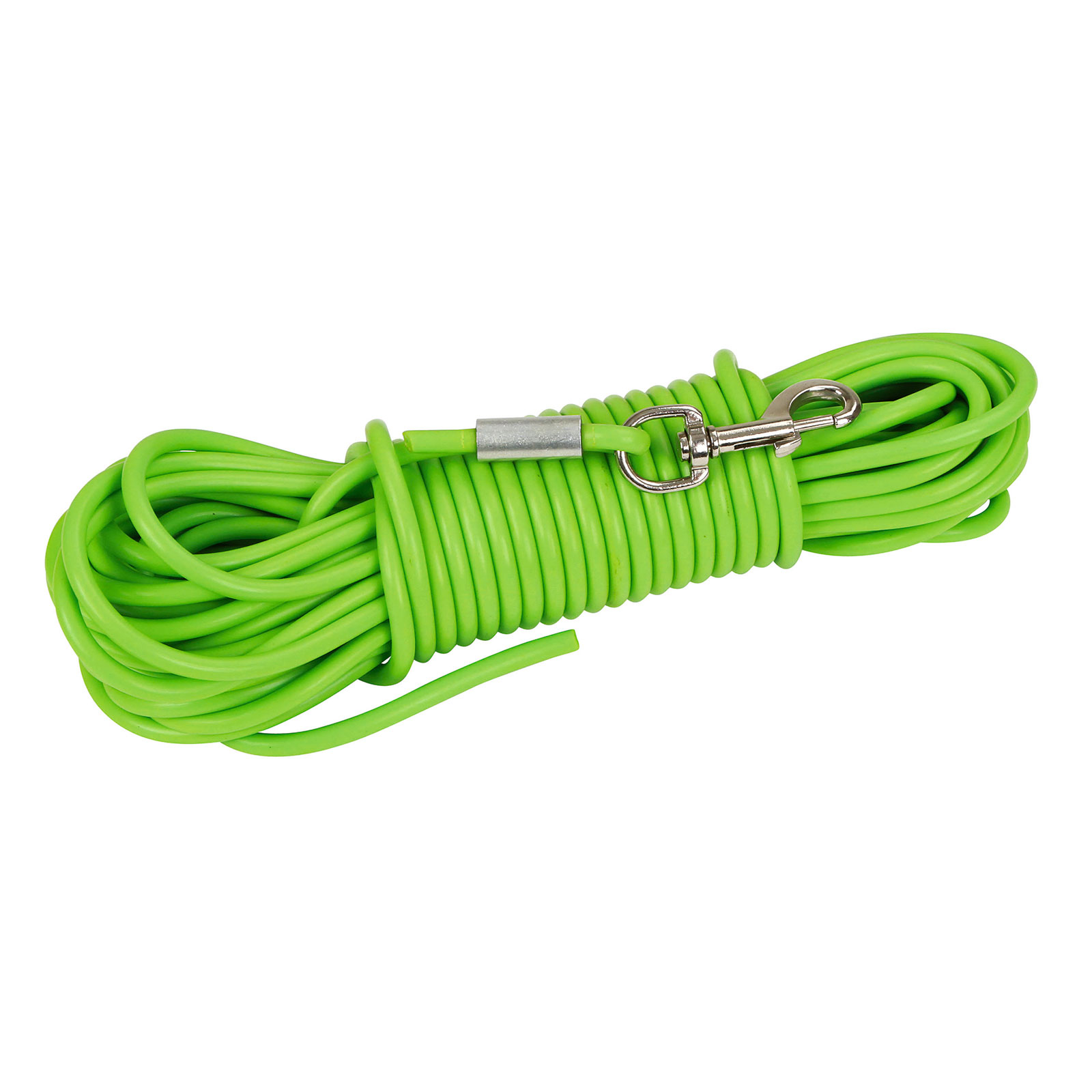 Kerbl PVC Schleppleine, 15m gr&uuml;n