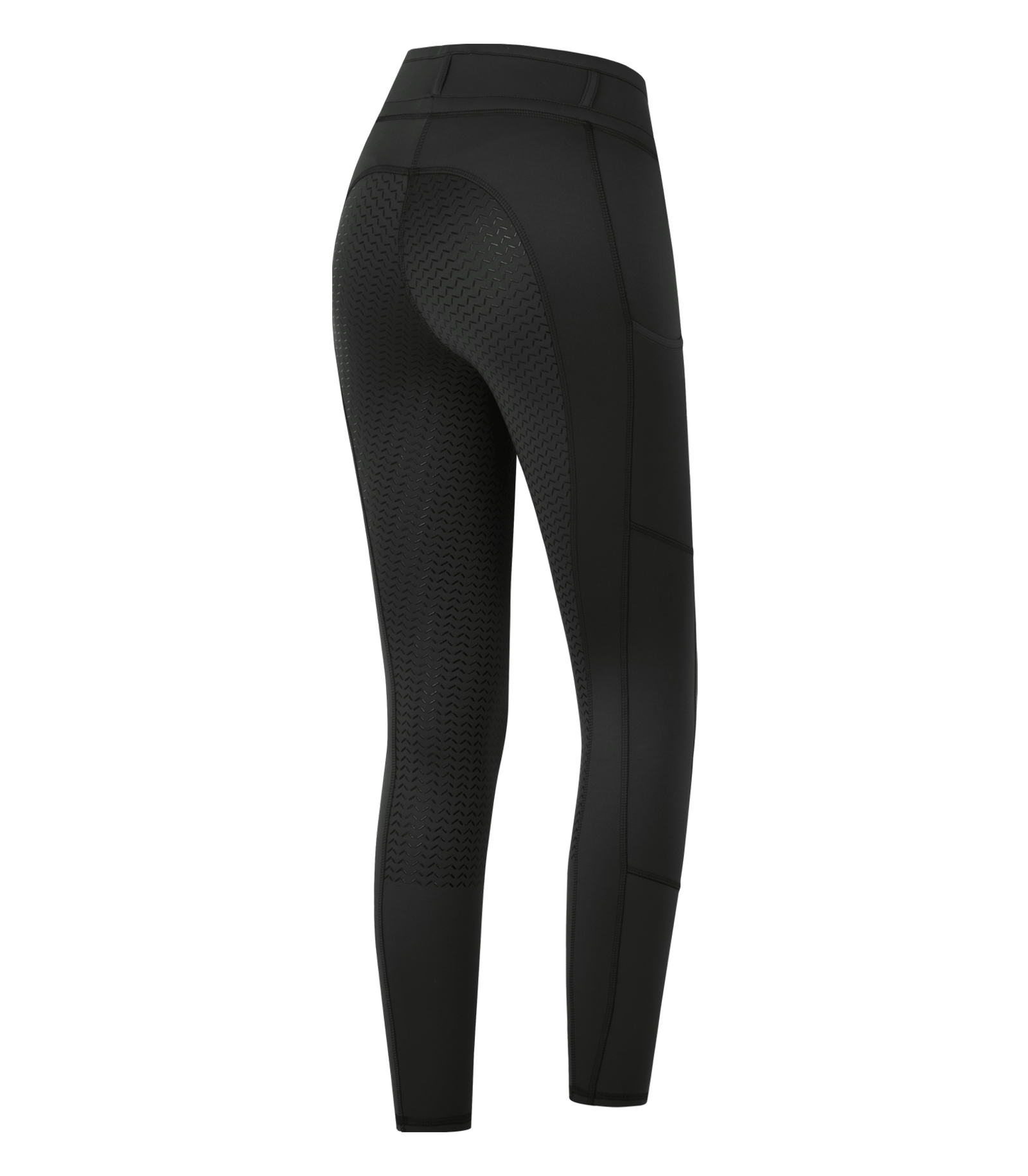 Black ELT Ella Kinder Reitleggings mit Vollbesatz